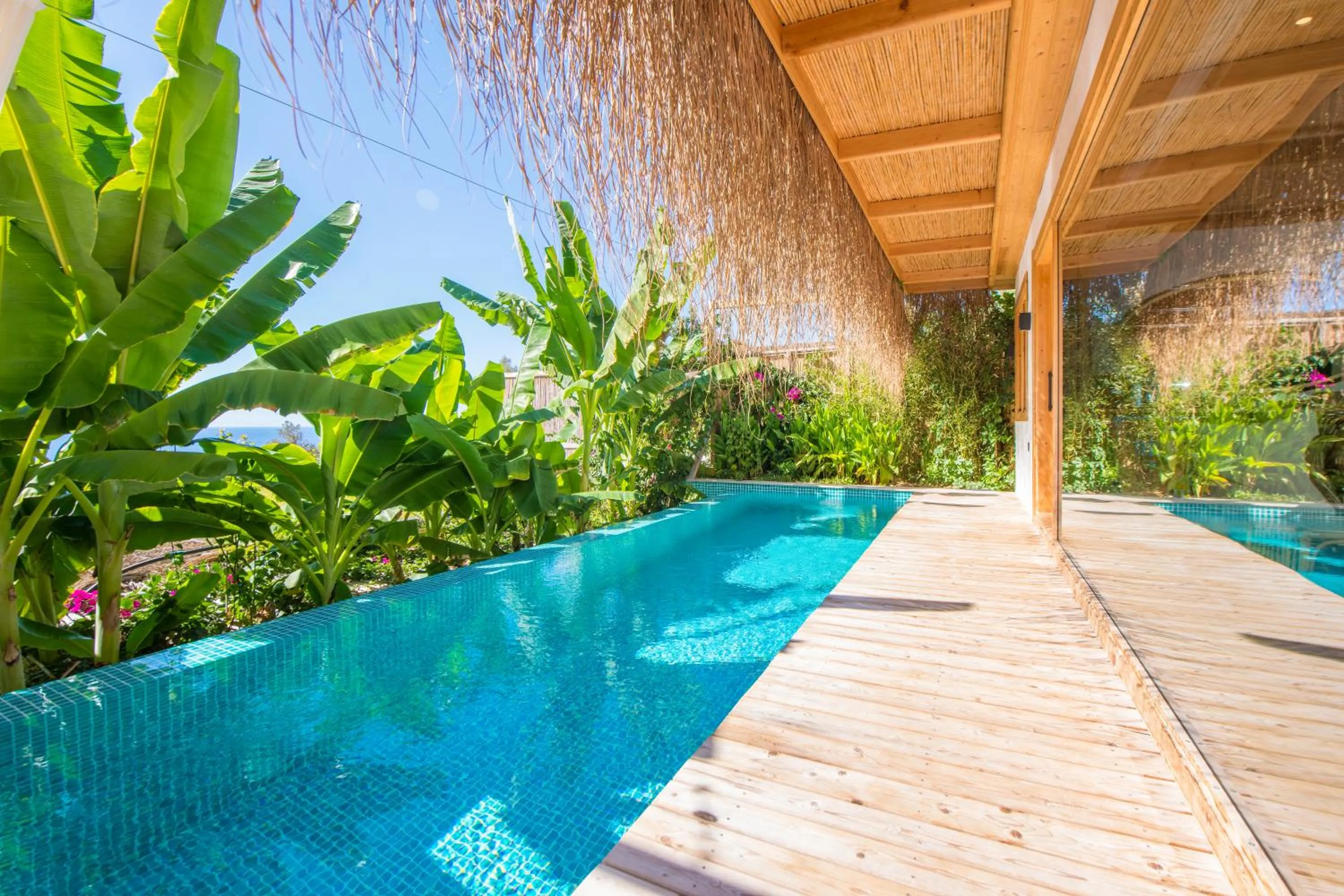 Swimming pool in Seaview Faralya