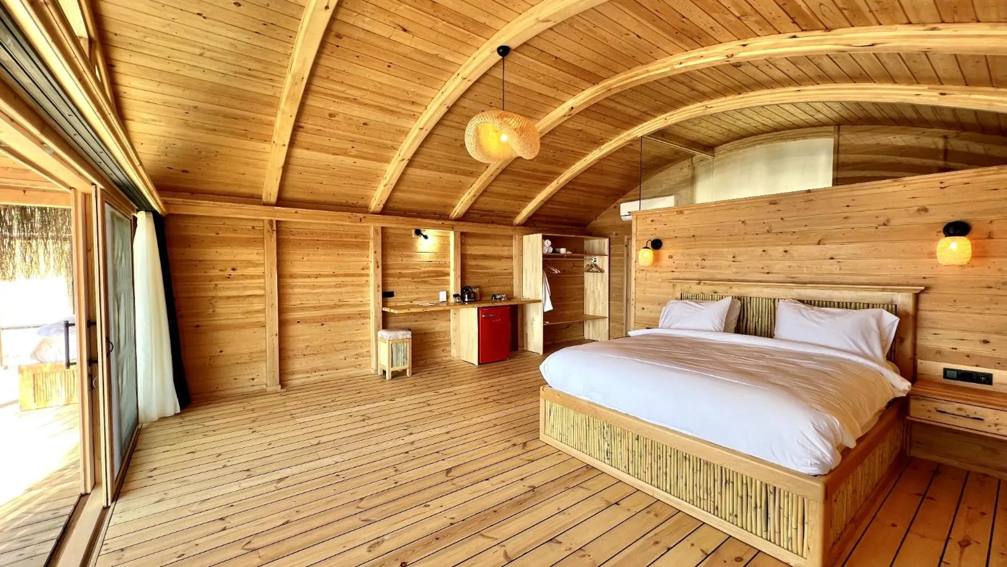 Bedroom, Bed in Seaview Faralya