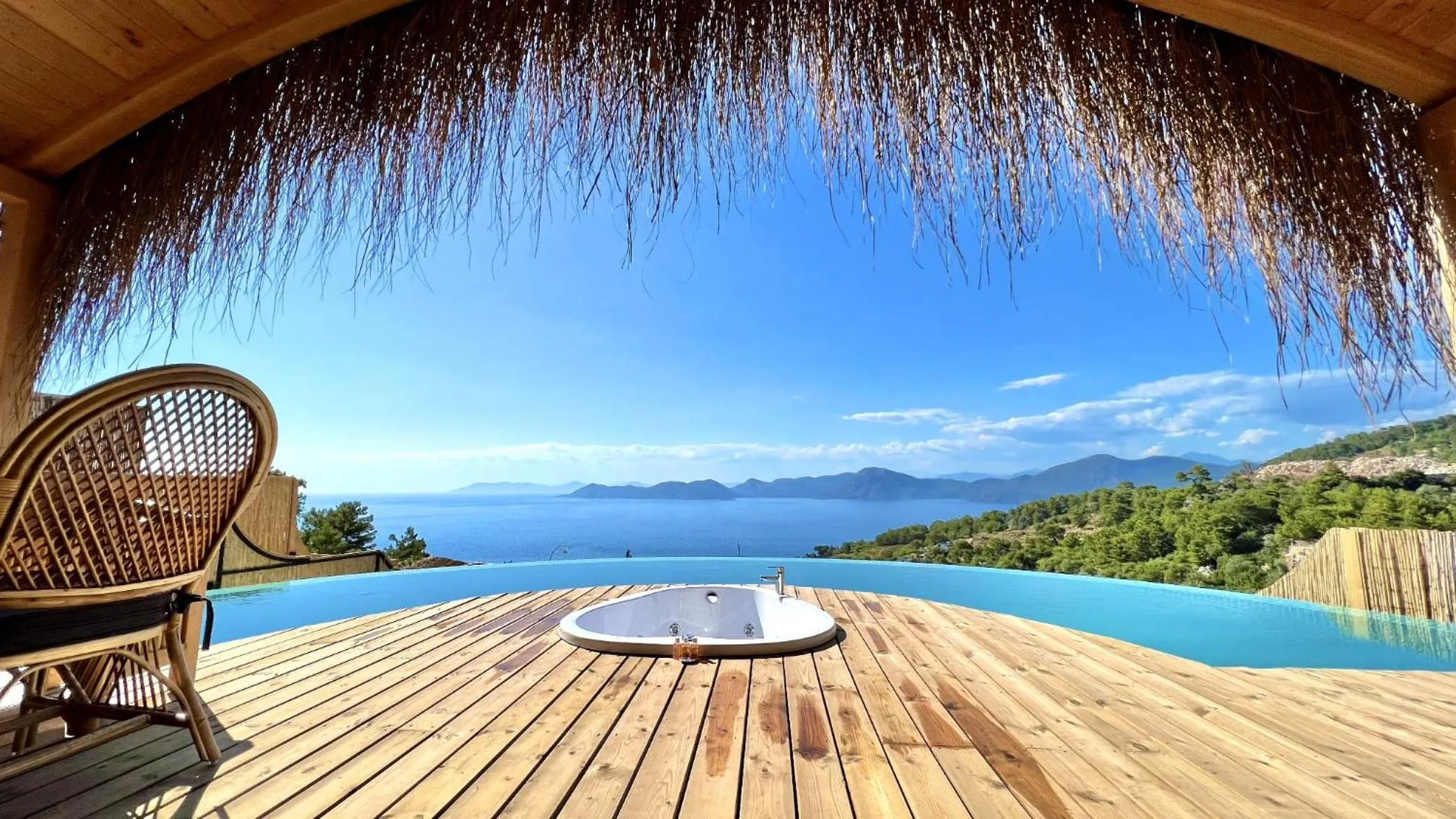 Balcony/Terrace in Seaview Faralya