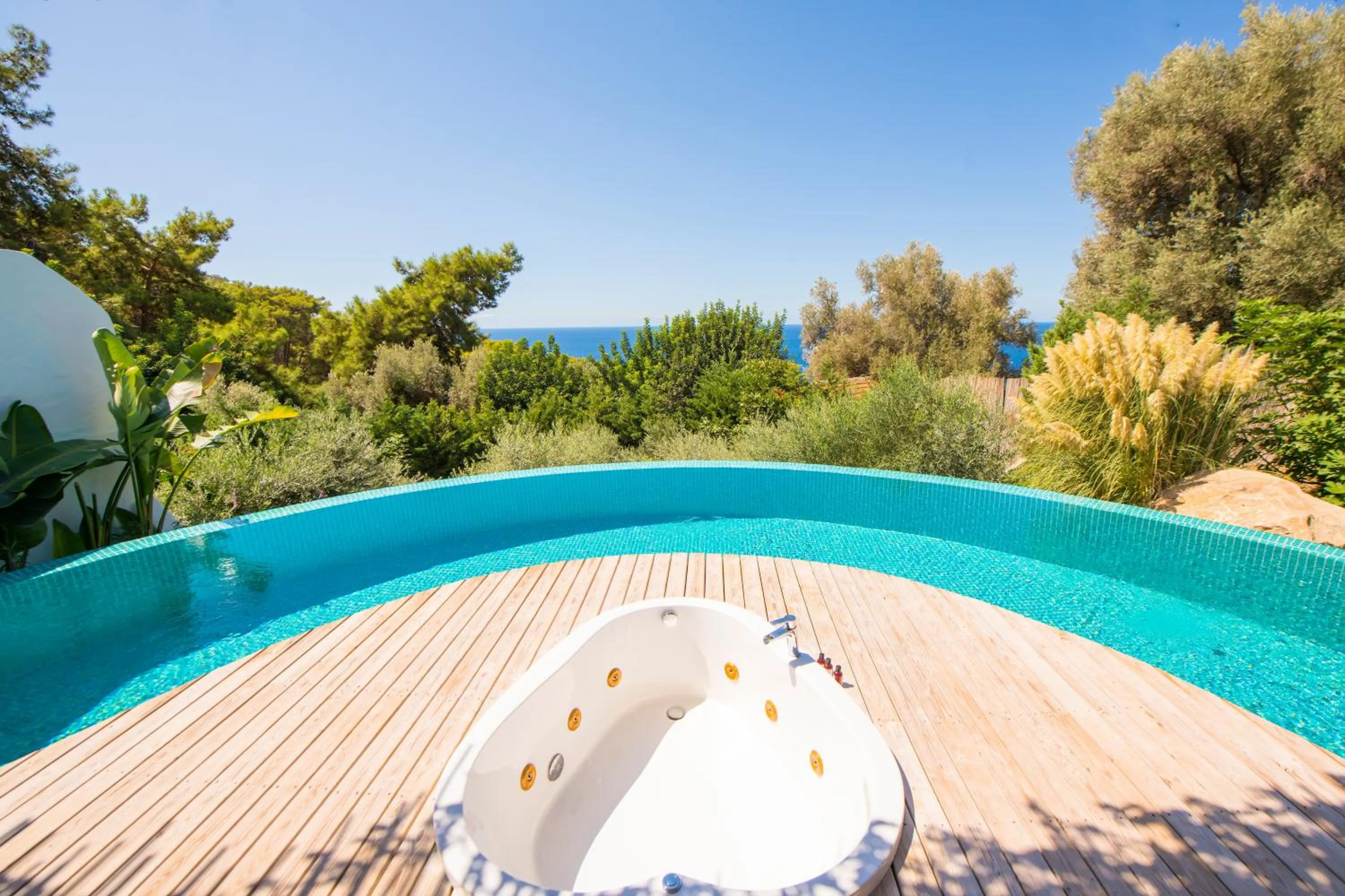 View (from property/room) in Seaview Faralya