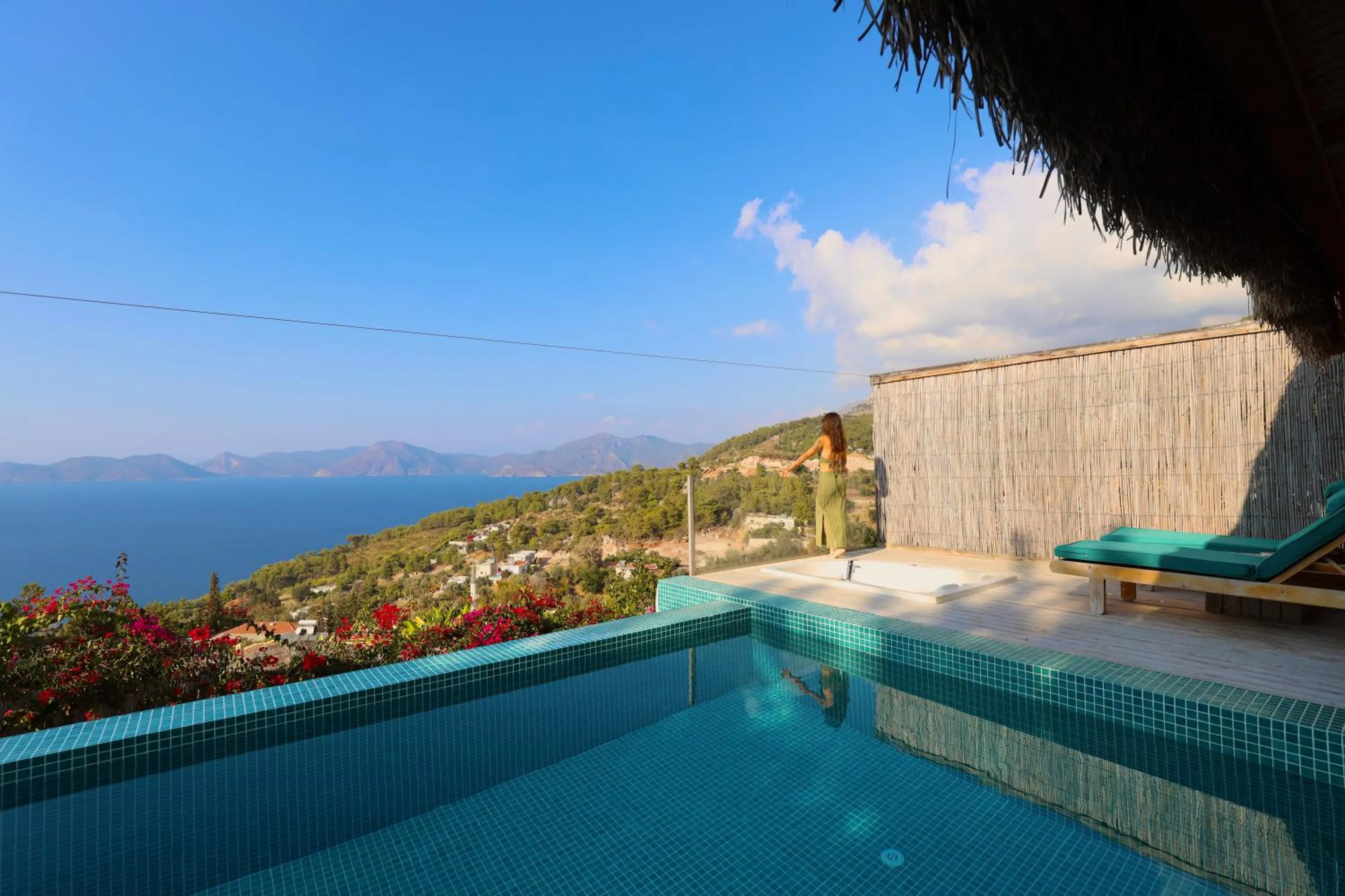 Patio in Seaview Faralya