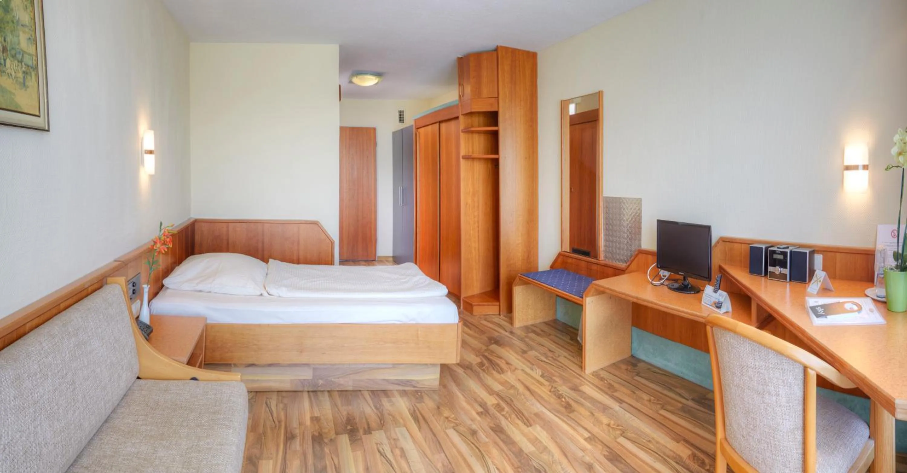 Bed in Kemnater Hof Apartments