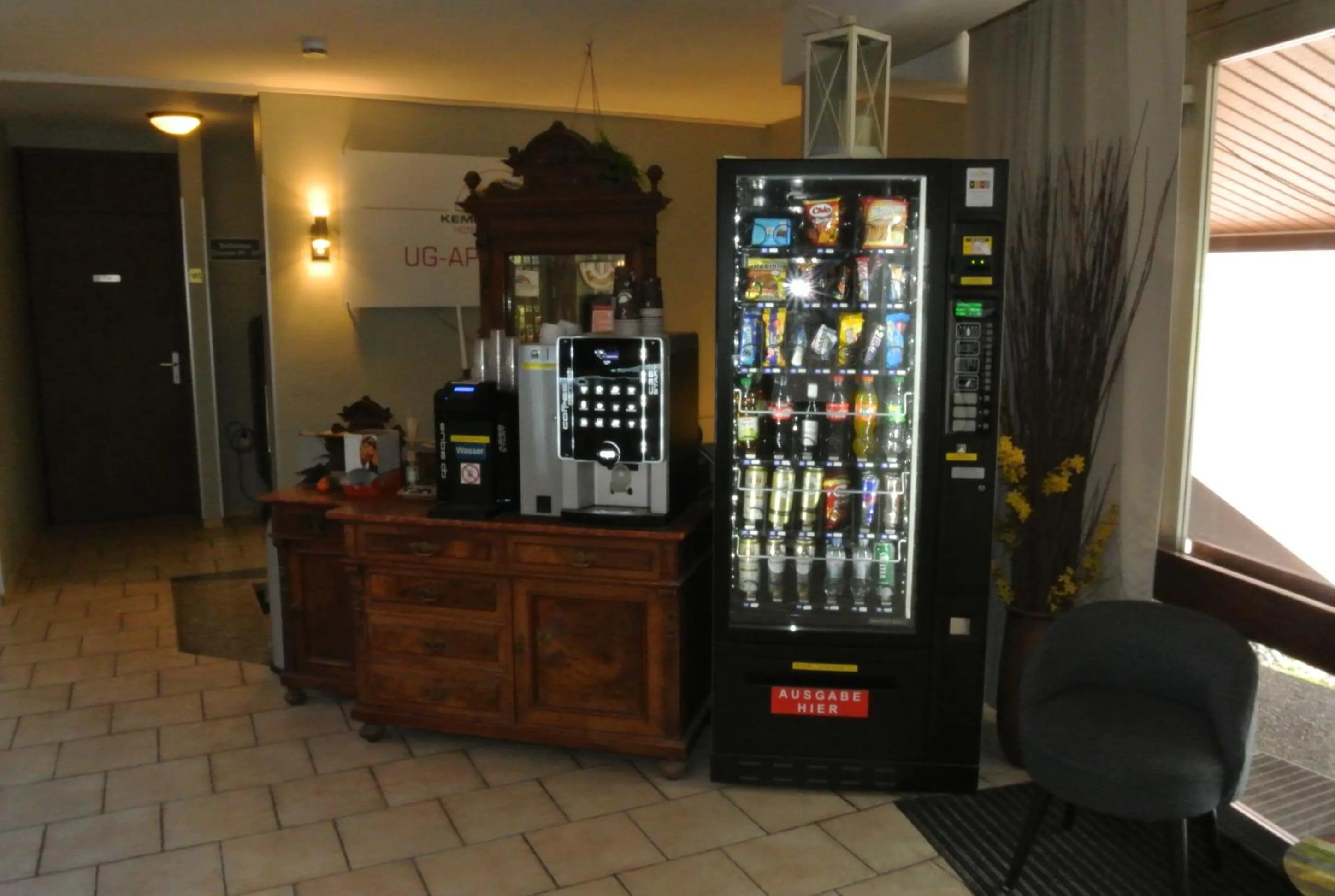 Lobby or reception in Kemnater Hof Apartments