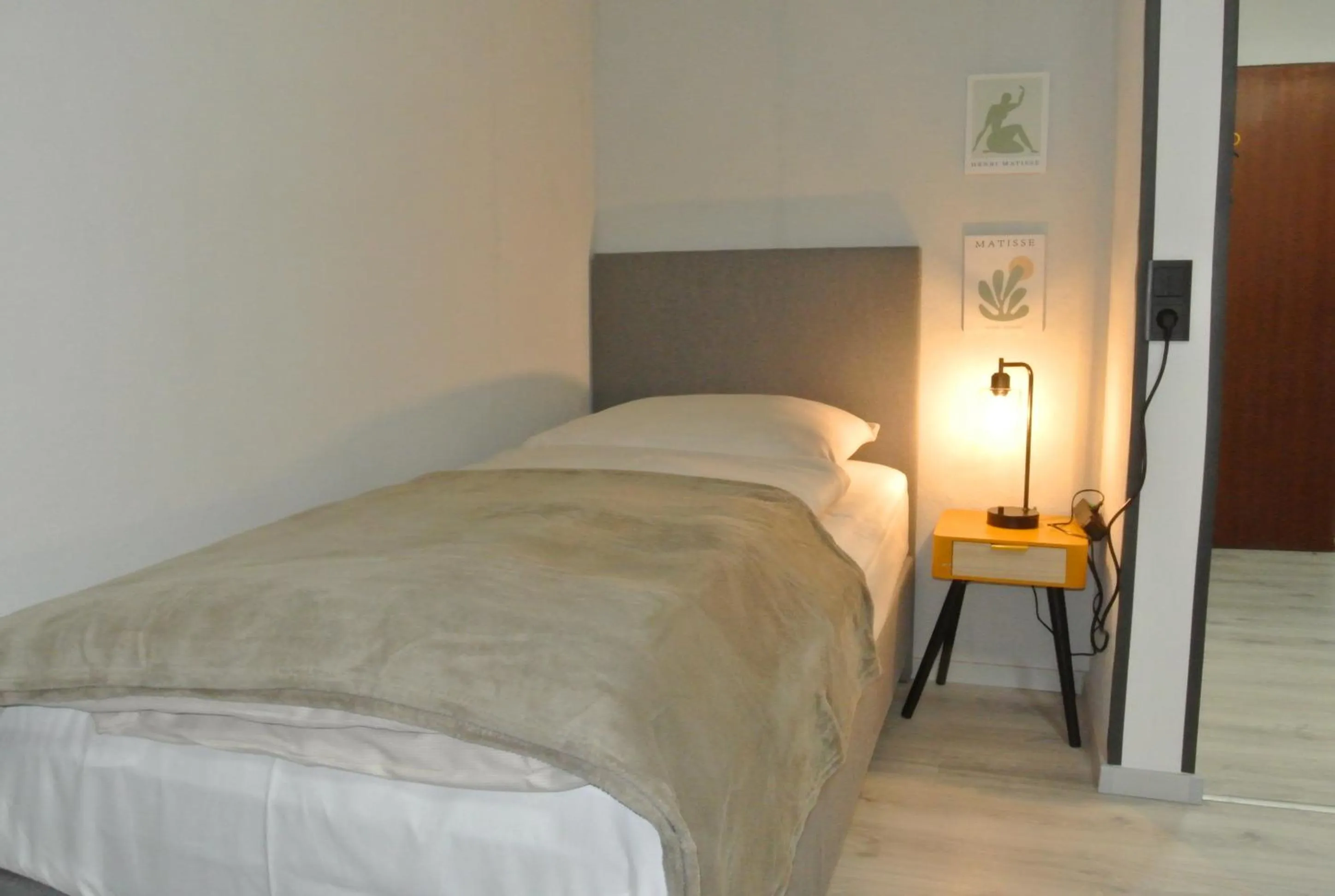 Bed in Kemnater Hof Apartments SELF-CHECK-IN