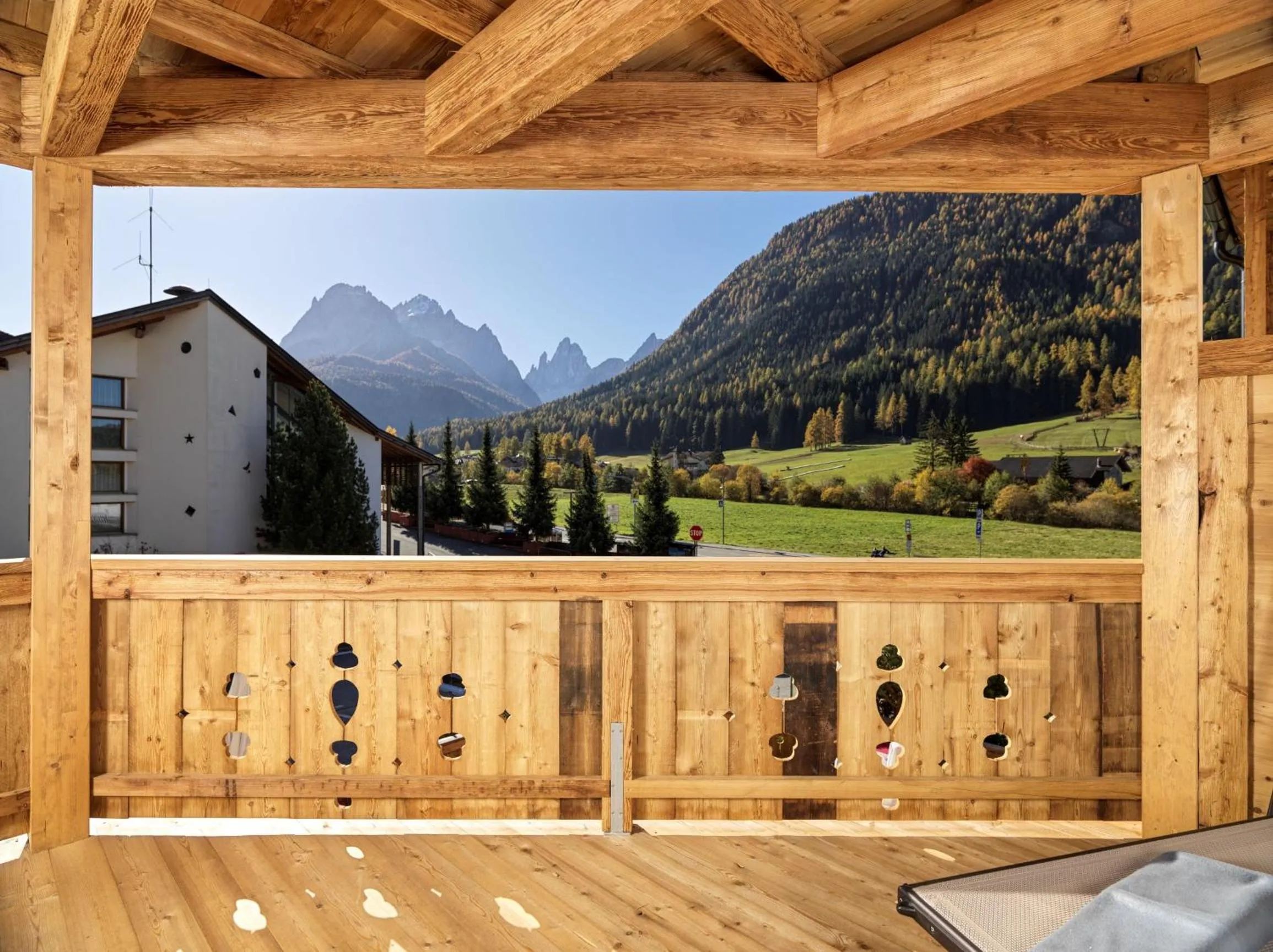 Natural landscape in Apartments Riega