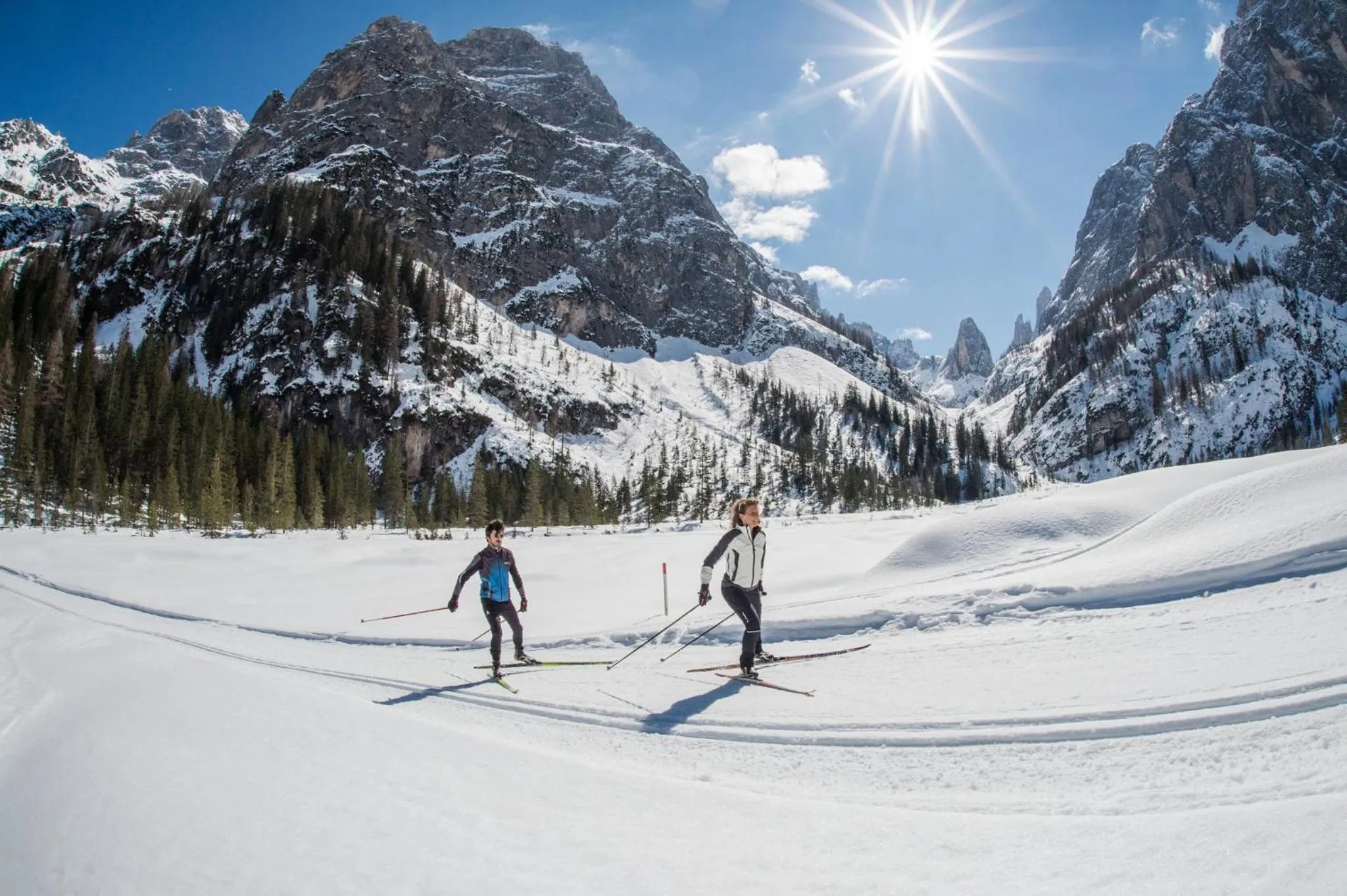 Skiing in Apartments Riega
