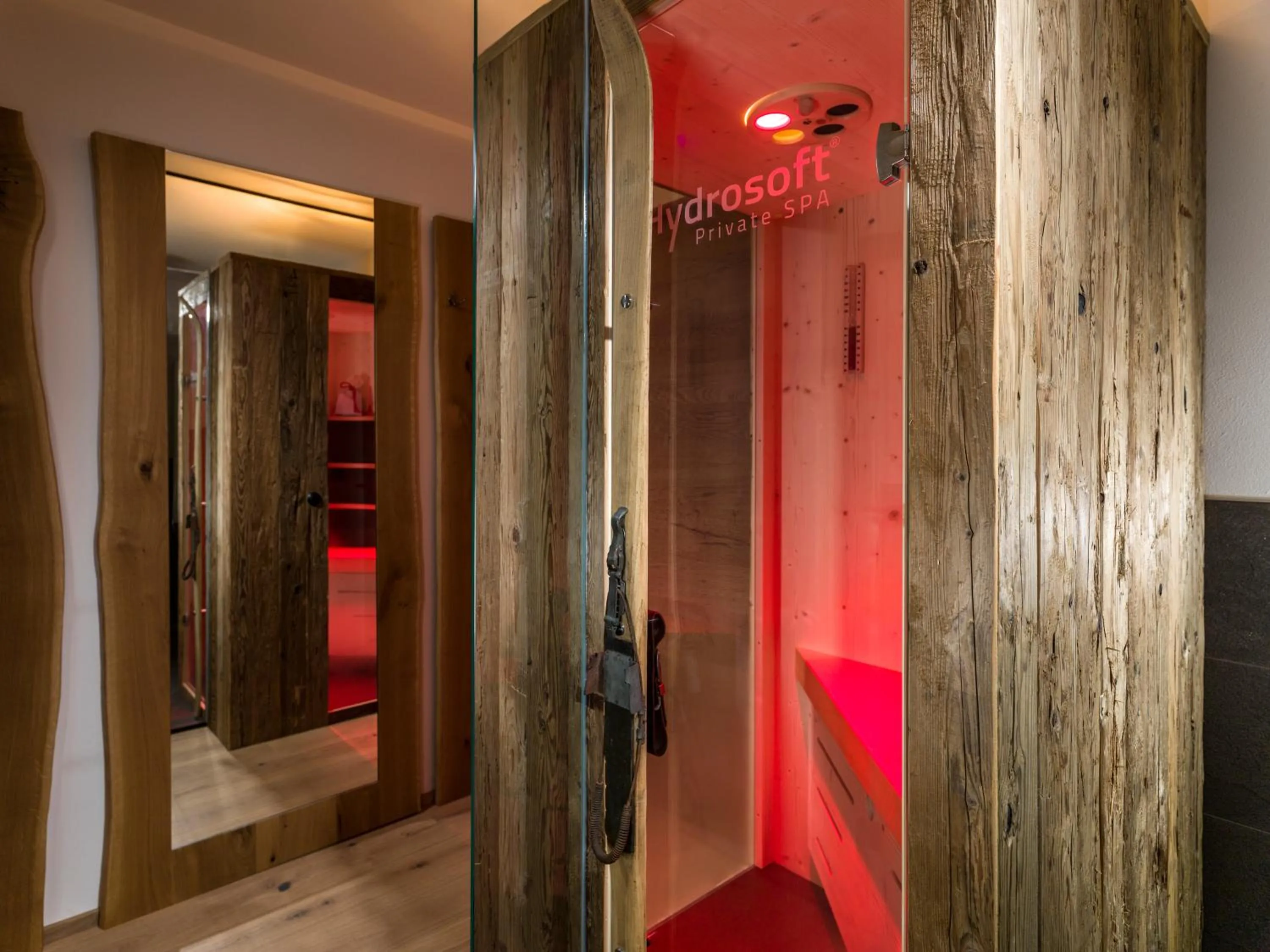 Sauna in Apartments Riega