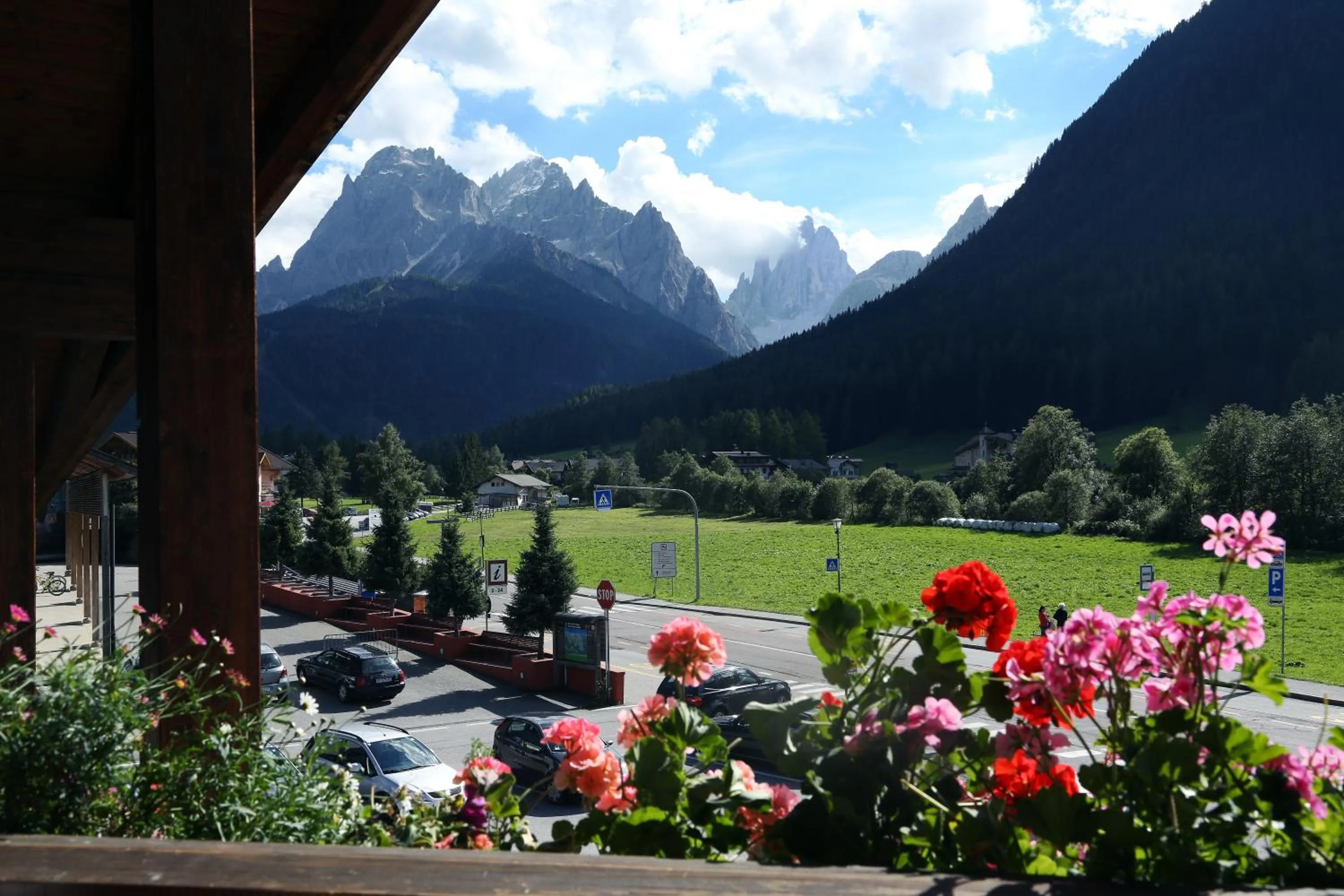 Mountain view in Apartments Riega