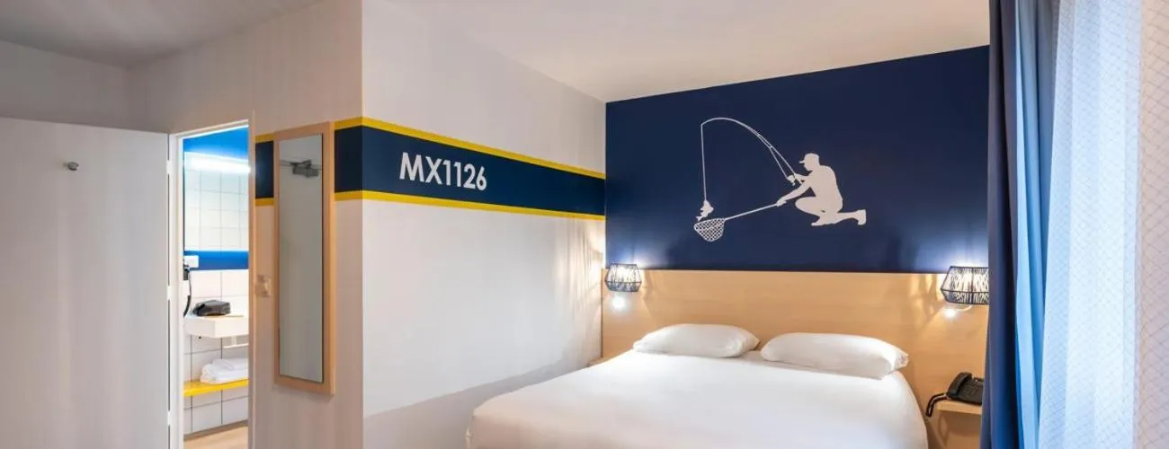 Photo of the whole room, Bed in ibis Styles Morlaix