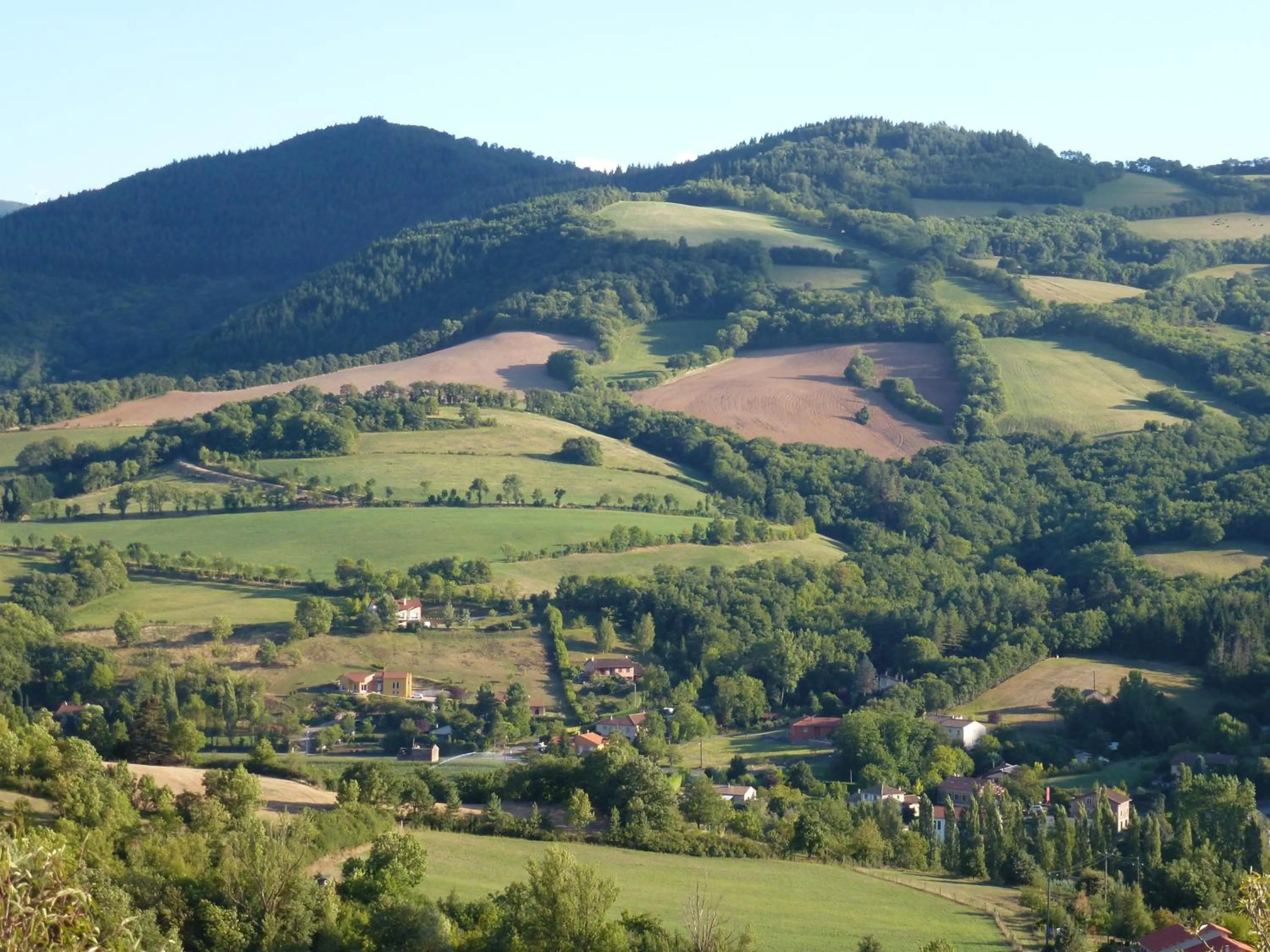 Mountain view in Les Hauts de Camarès