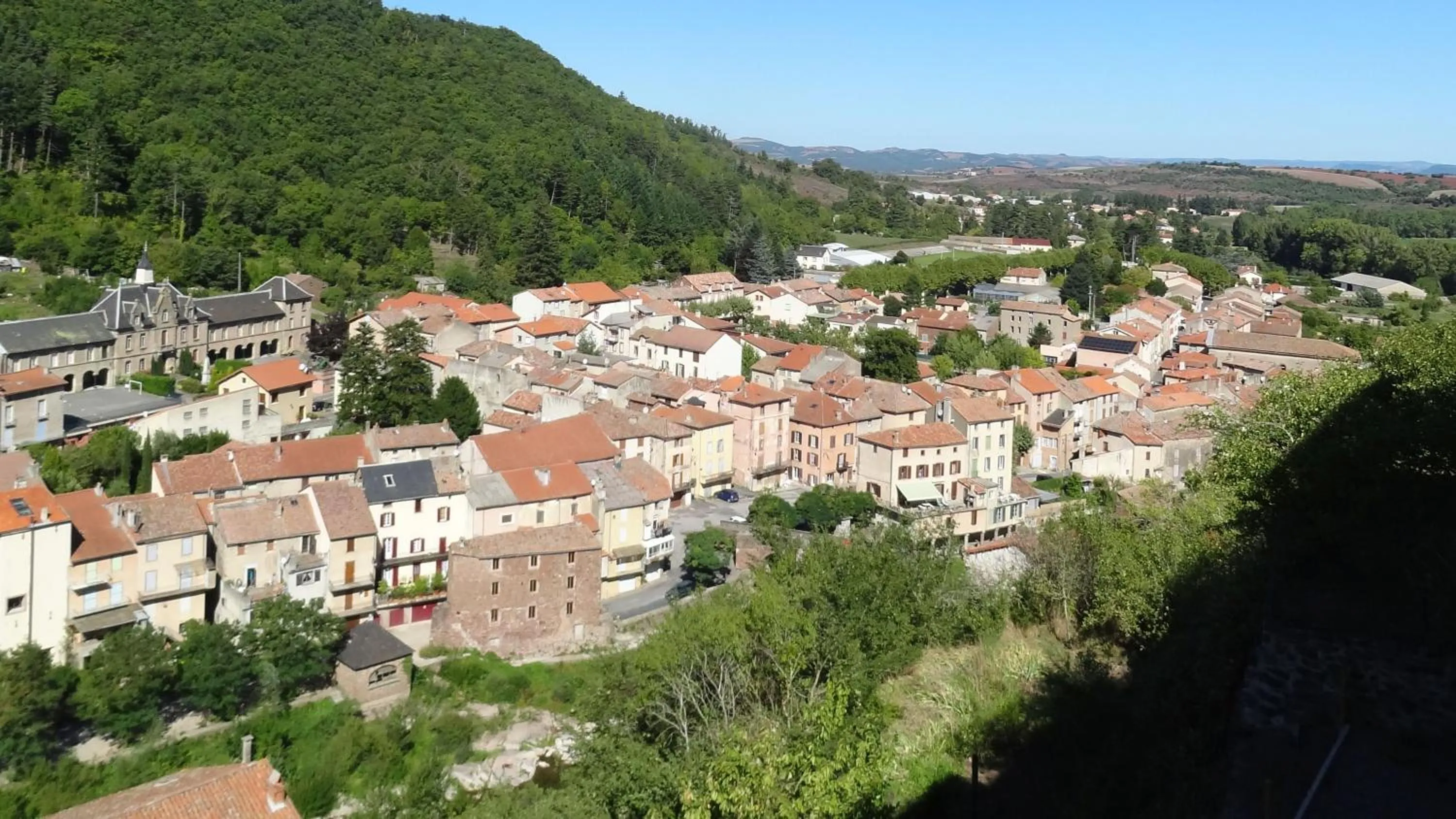 View (from property/room) in Les Hauts de Camarès