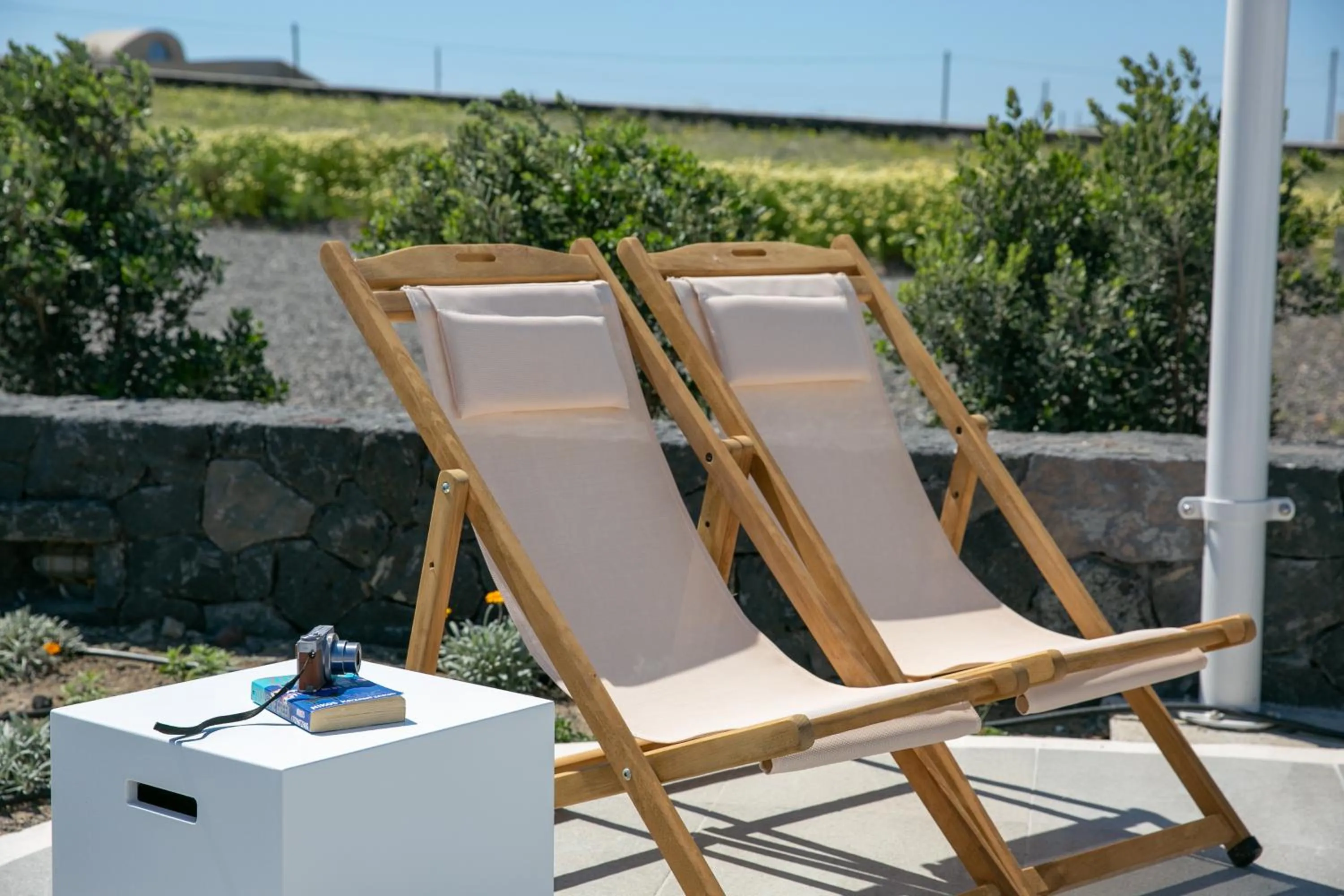 Garden in Vino Houses Santorini