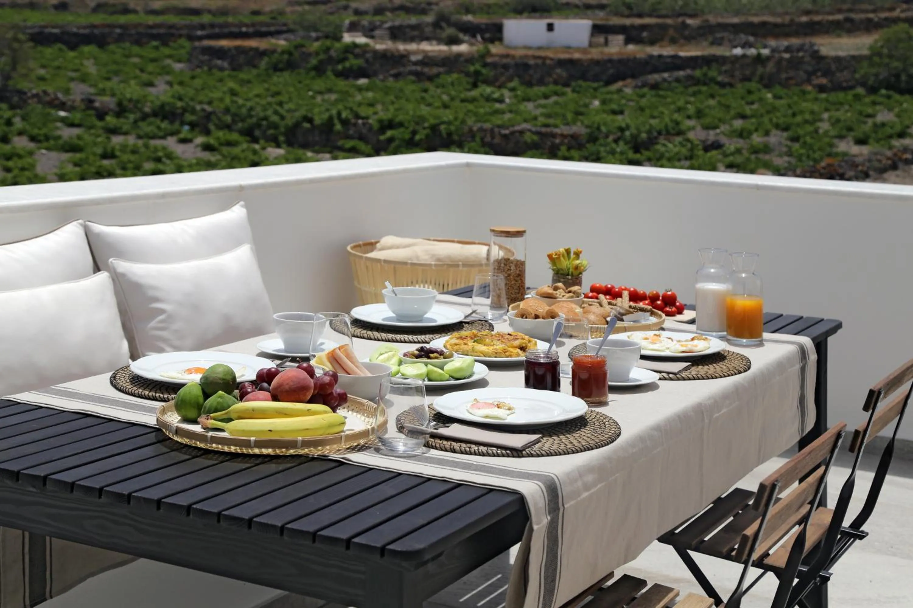 Balcony/Terrace in Vino Houses Santorini