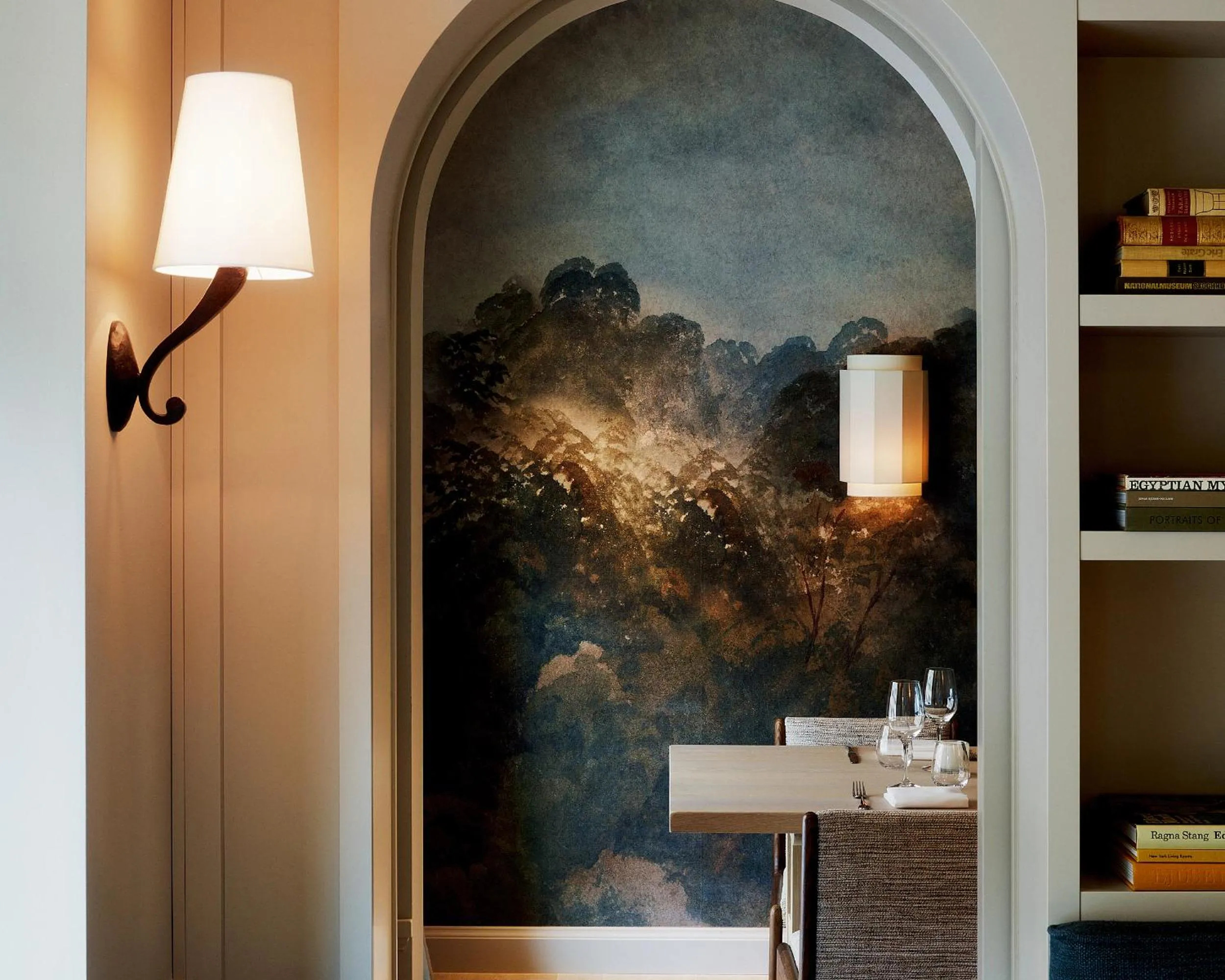 Restaurant/places to eat in Hotel Tegnerlunden