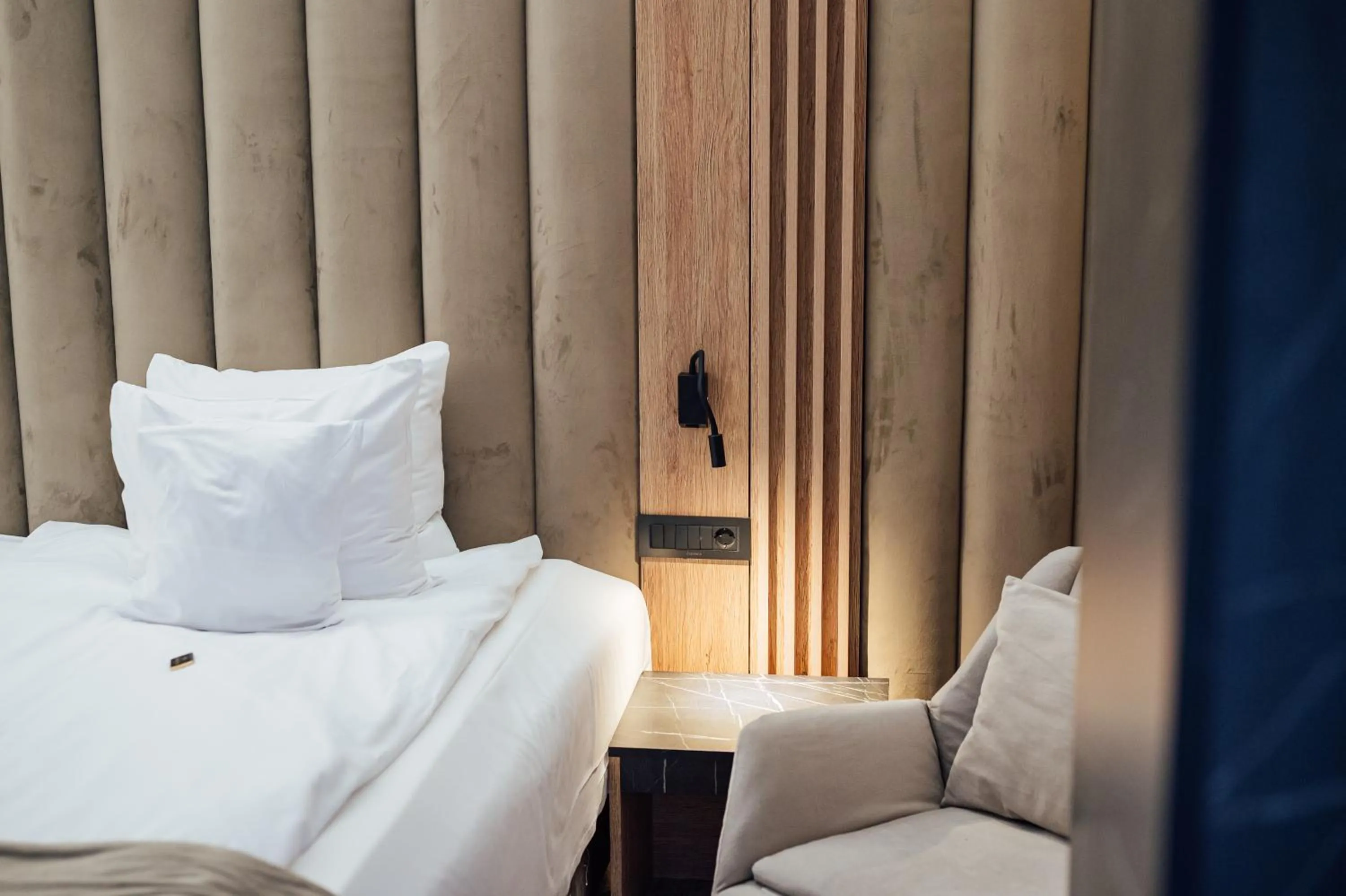 Bed in Fabesca Boutique Hotel & SPA