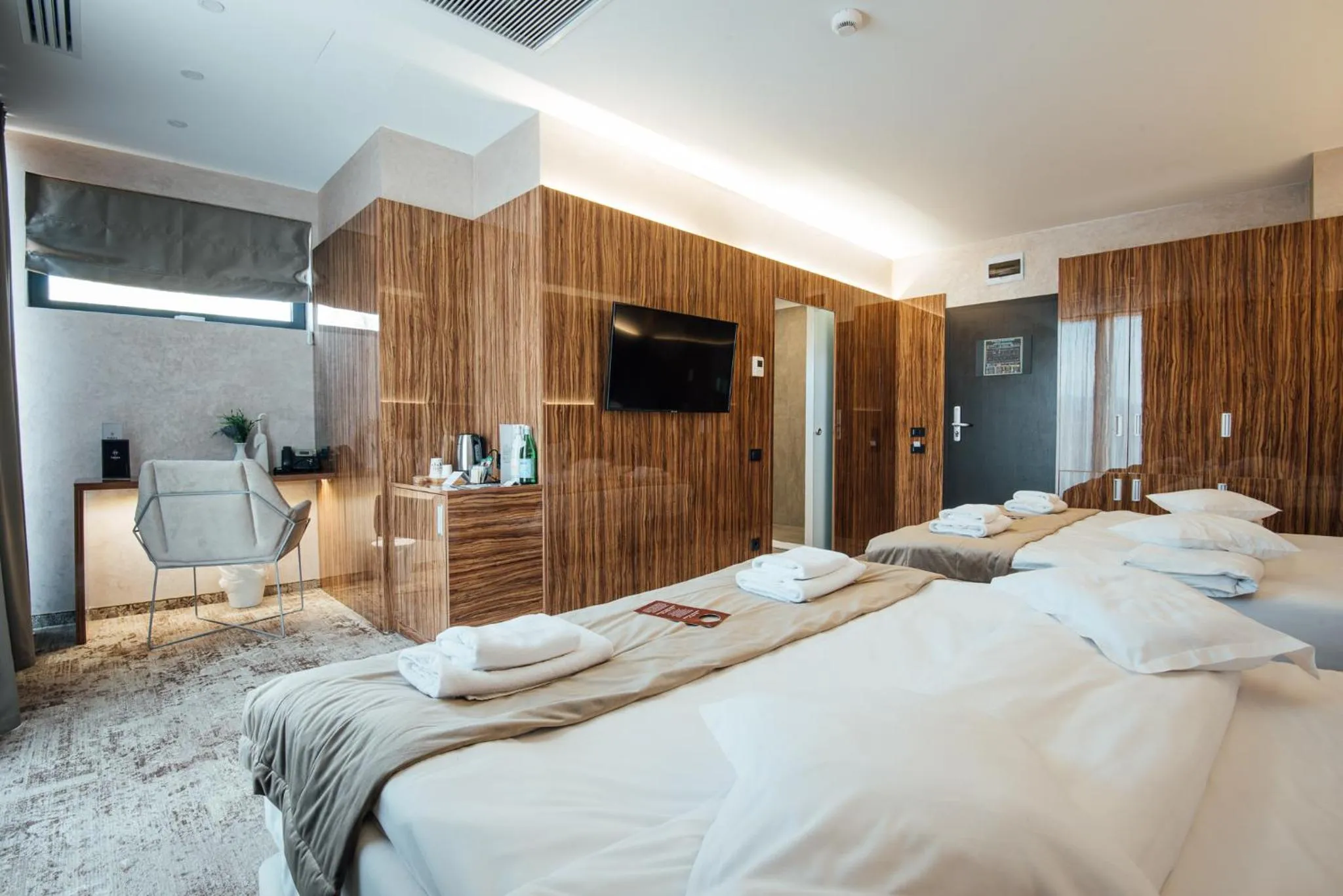 Bed in Fabesca Boutique Hotel & SPA