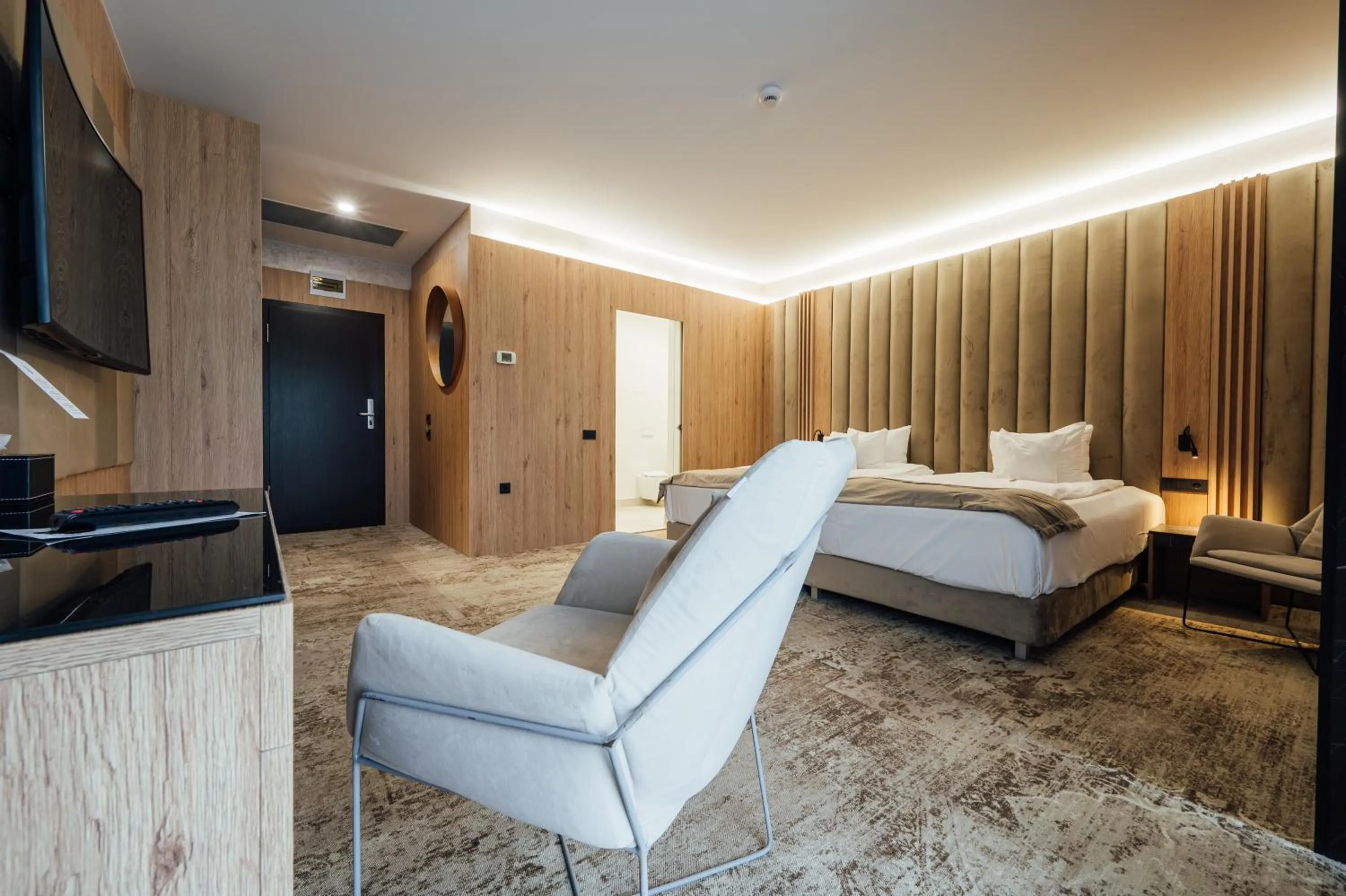 Bed in Fabesca Boutique Hotel & SPA