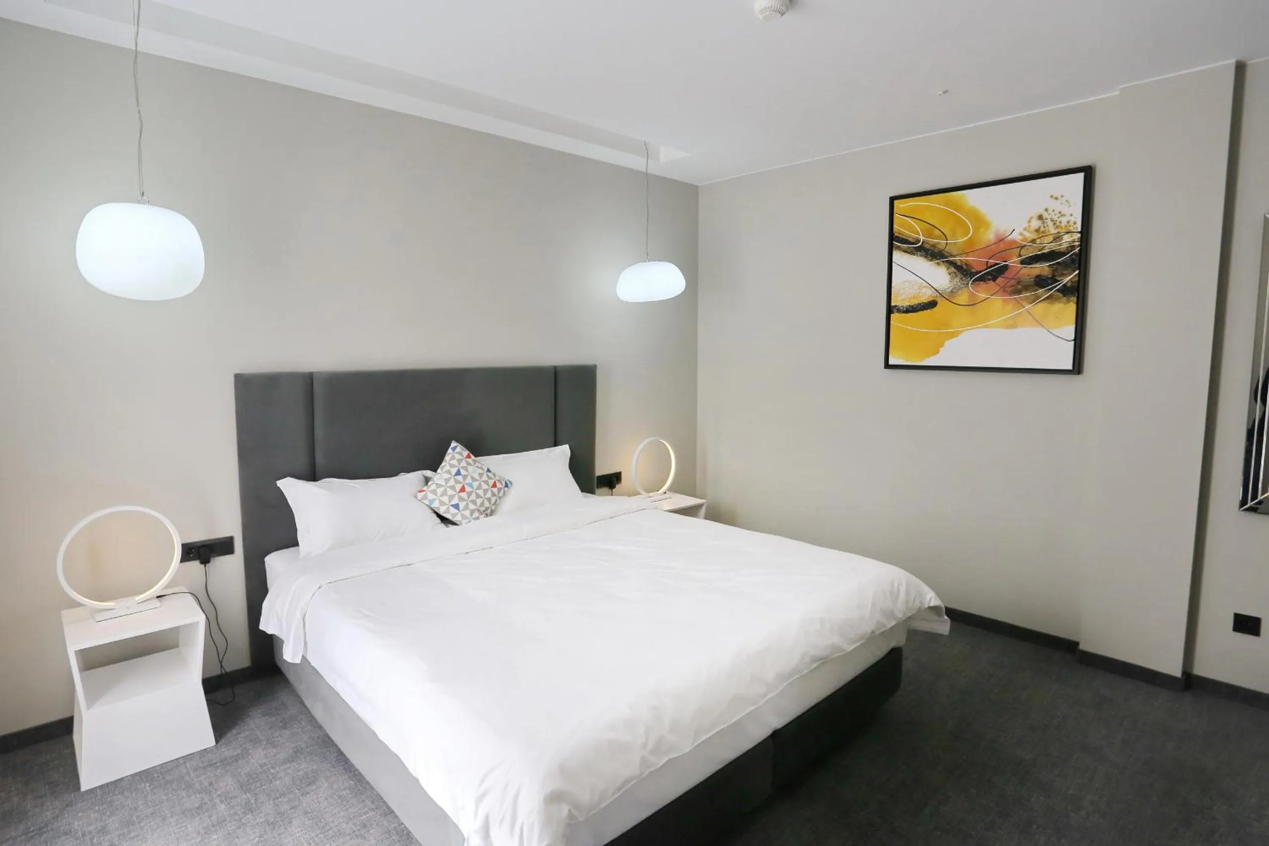 Bed in Fabesca Boutique Hotel & SPA