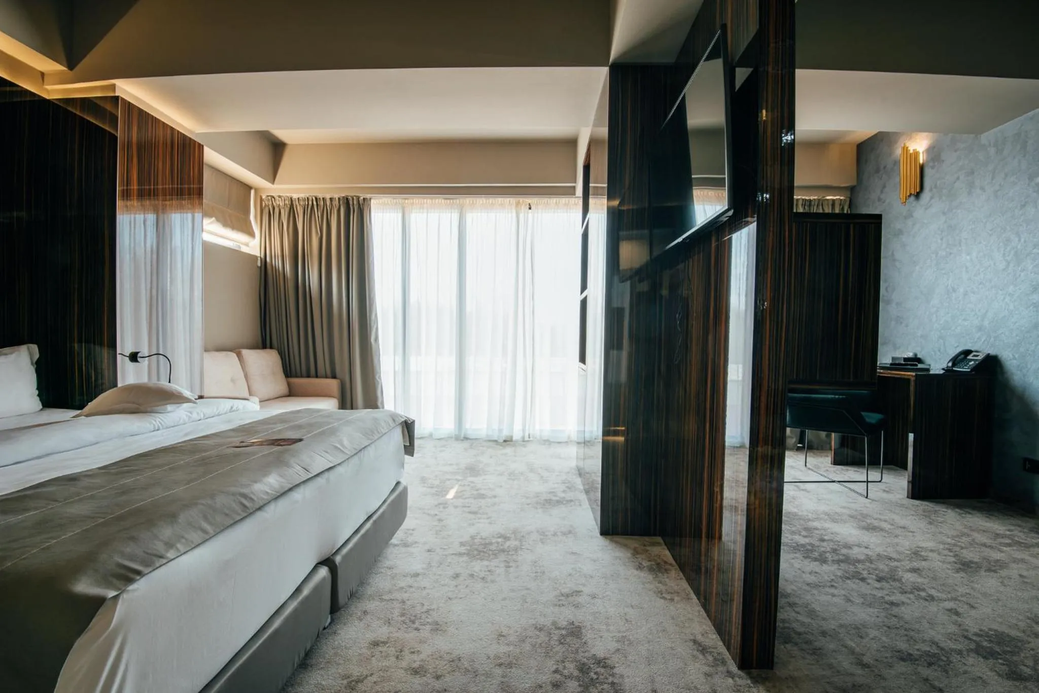 Bed in Fabesca Boutique Hotel & SPA