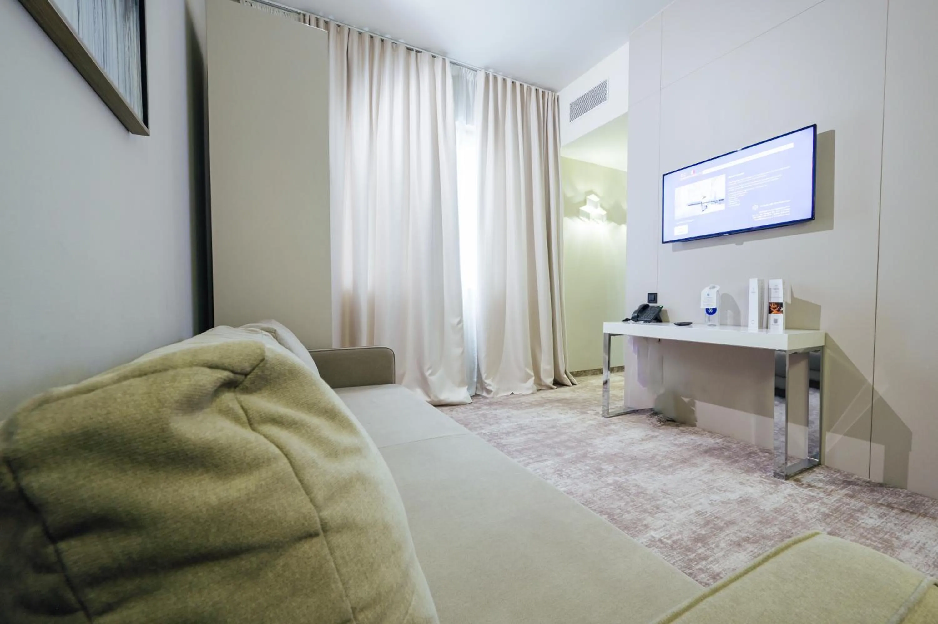 Bed in Fabesca Boutique Hotel & SPA