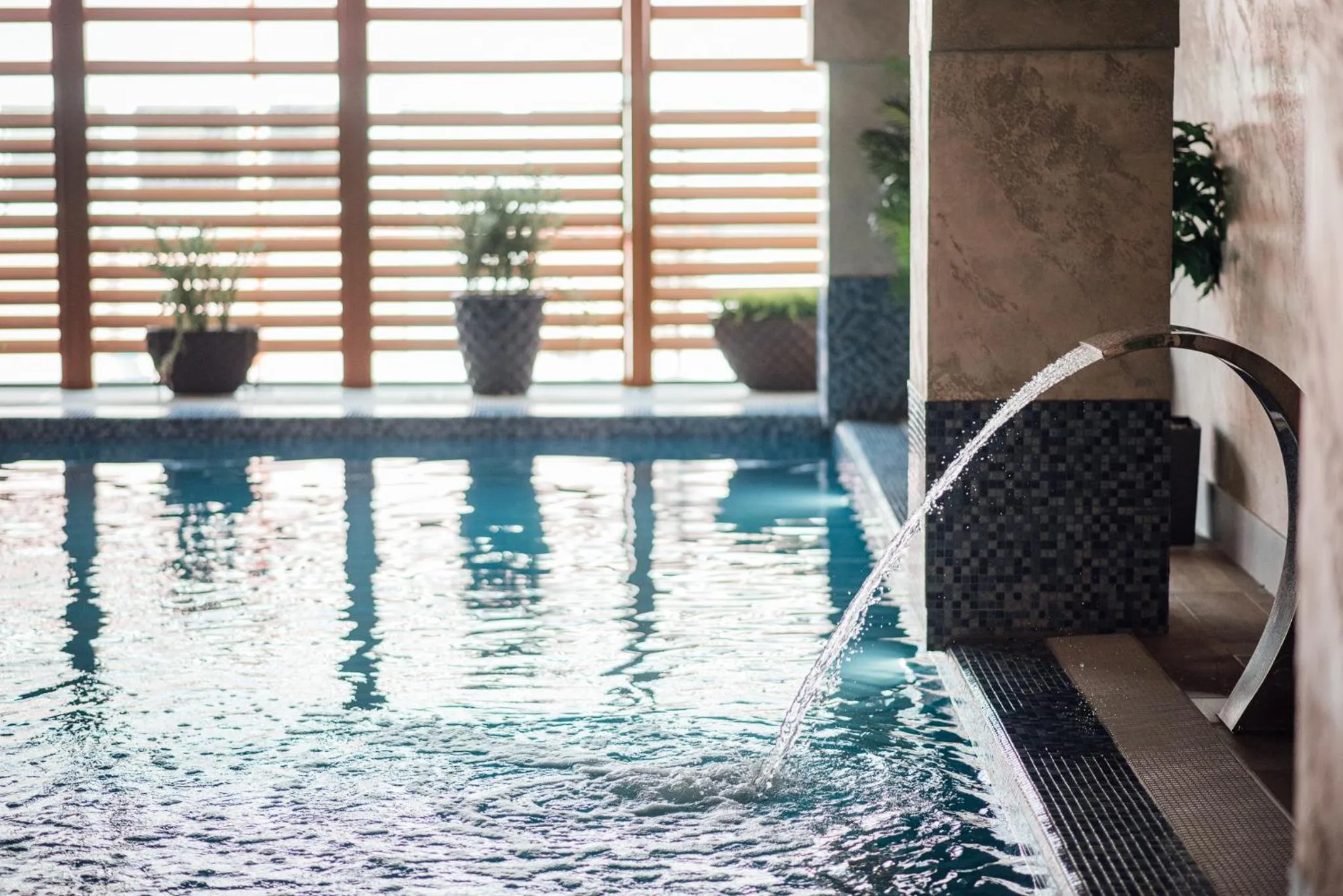 Swimming pool in Fabesca Boutique Hotel & SPA