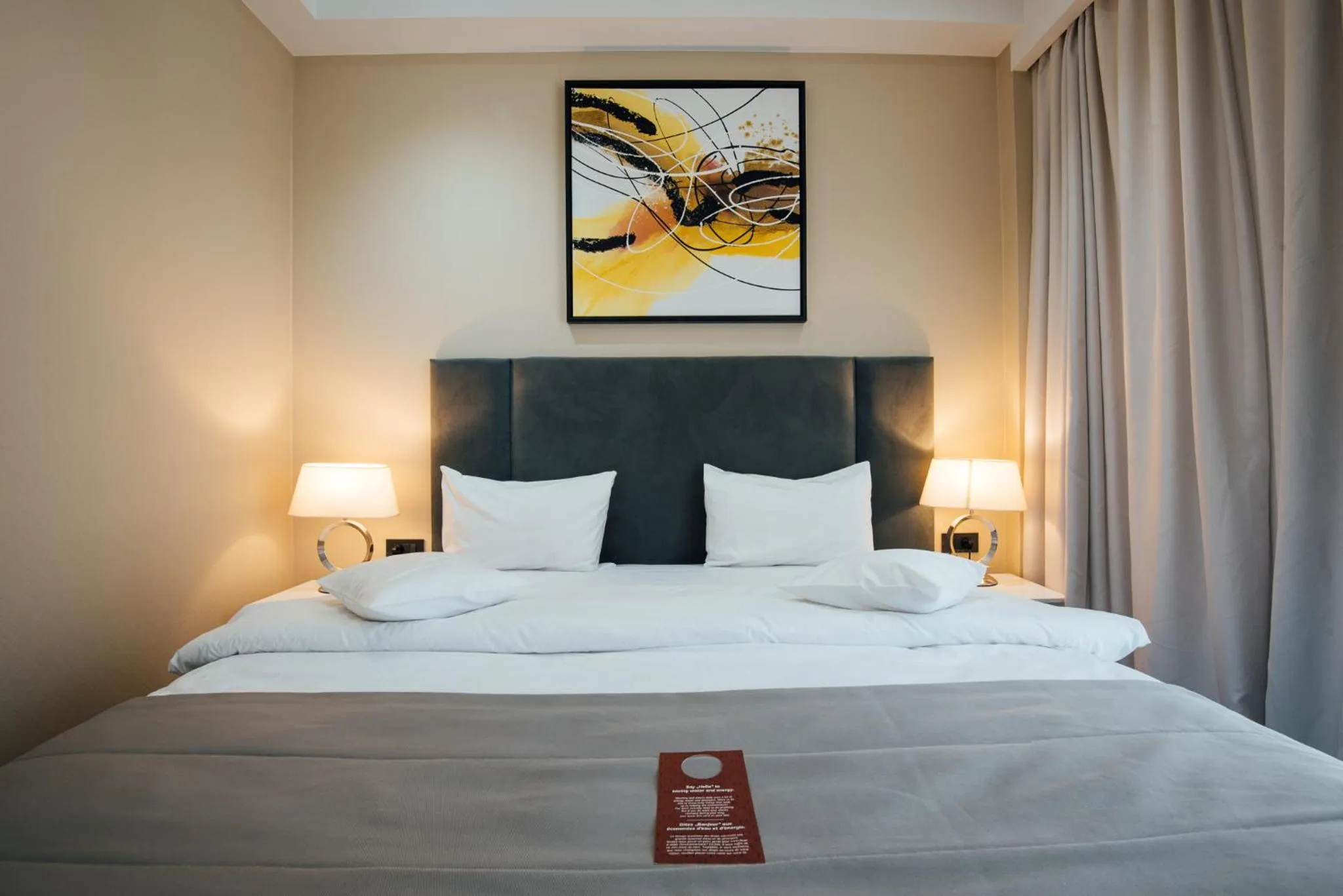 Bed in Fabesca Boutique Hotel & SPA