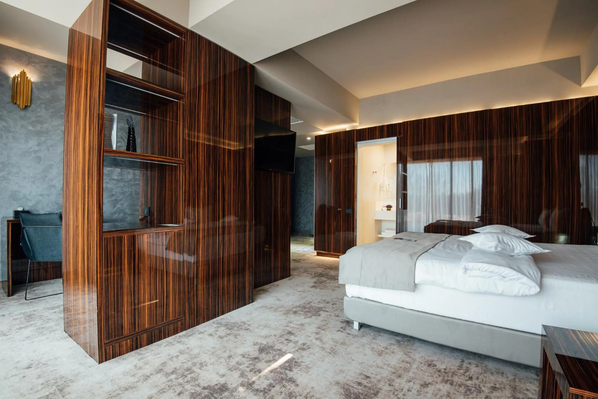 Bed in Fabesca Boutique Hotel & SPA