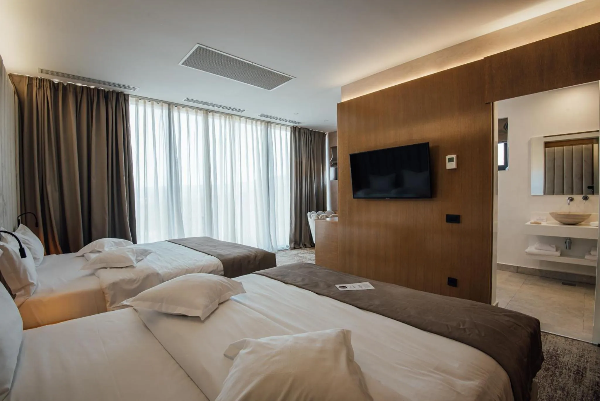 Bed in Fabesca Boutique Hotel & SPA