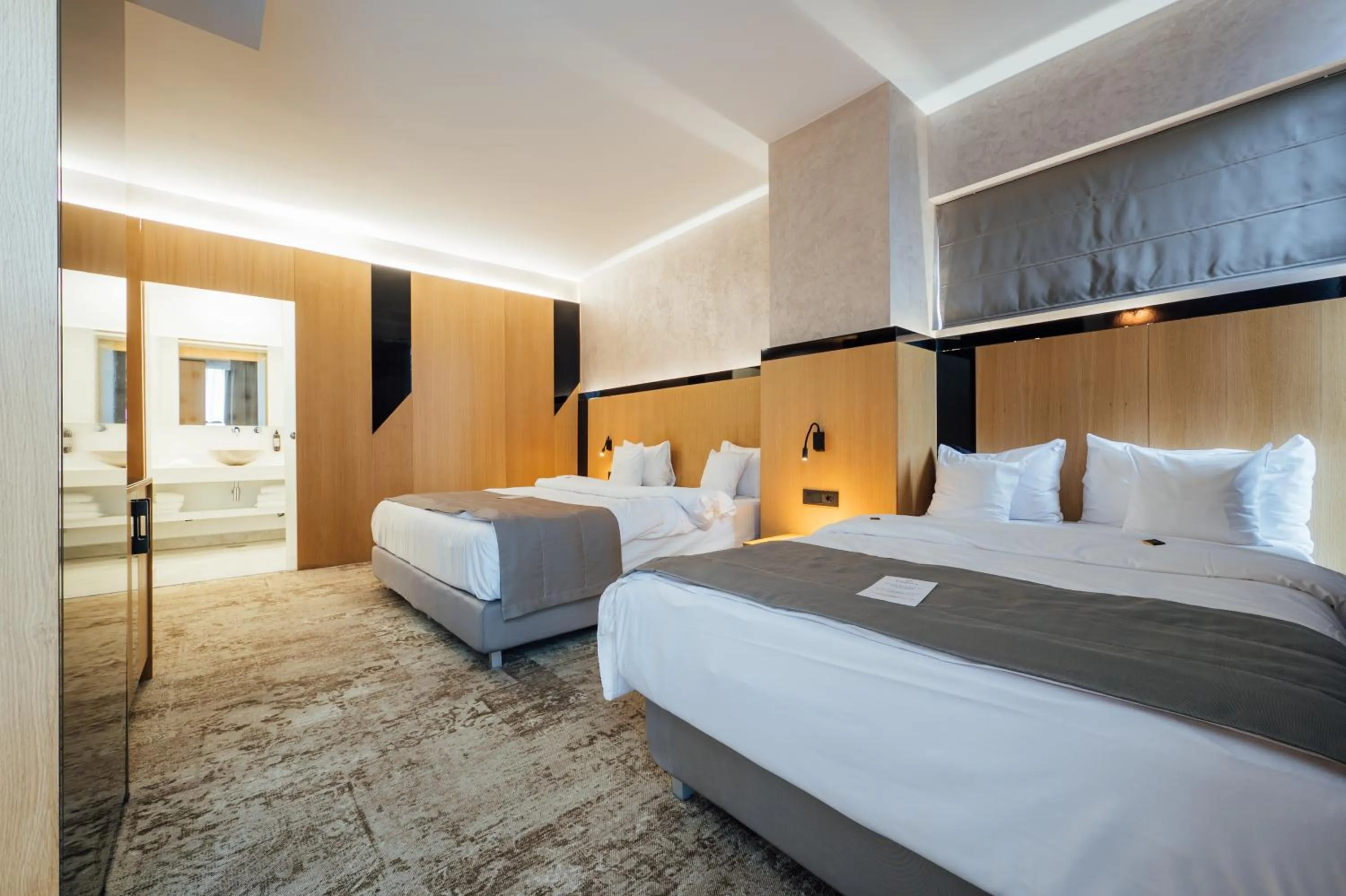 Bed in Fabesca Boutique Hotel & SPA