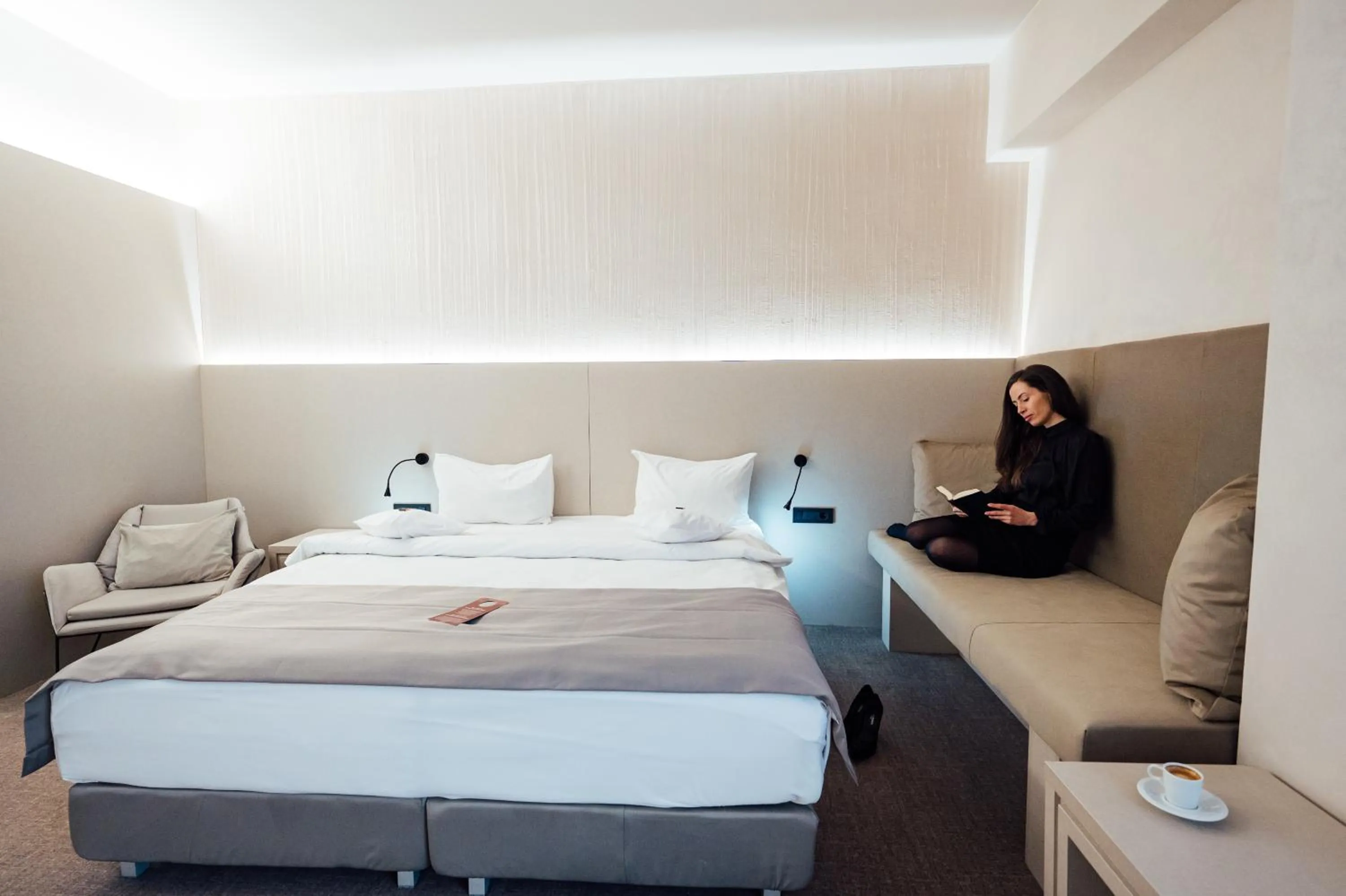 Bed in Fabesca Boutique Hotel & SPA