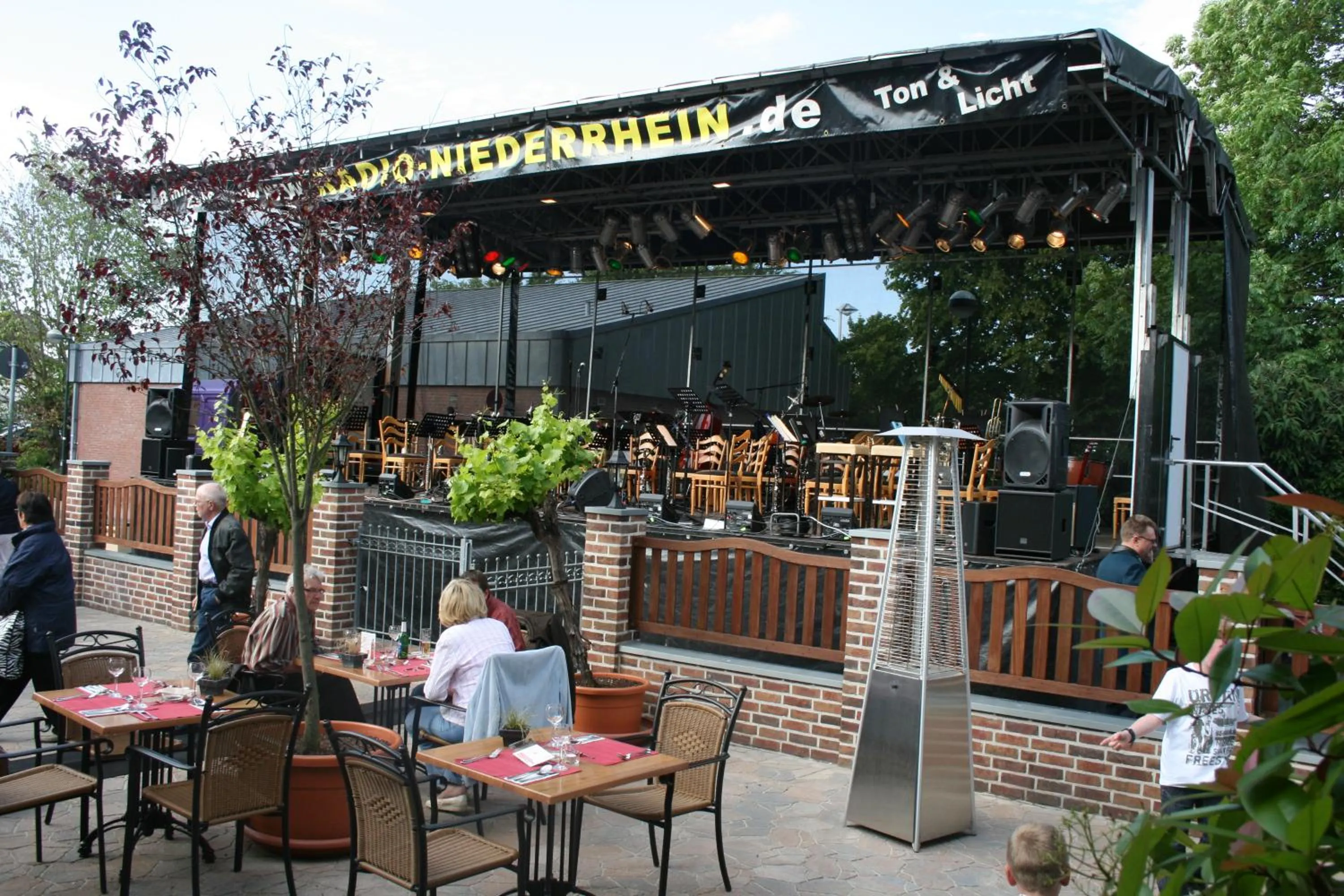 Patio in Landgasthaus Hotel Wolters