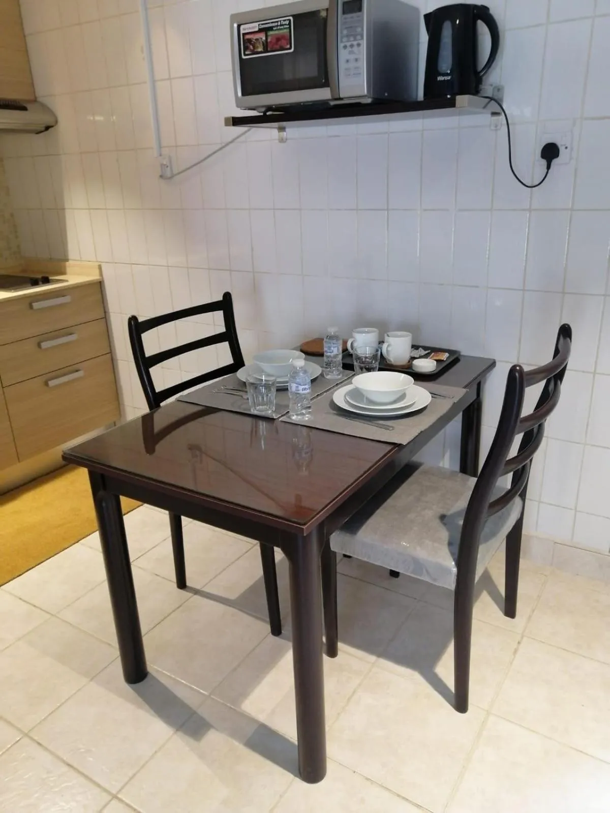 Kitchen or kitchenette in Kuwait Residence