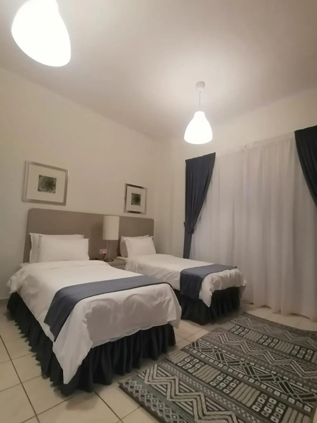 Bed in Kuwait Residence