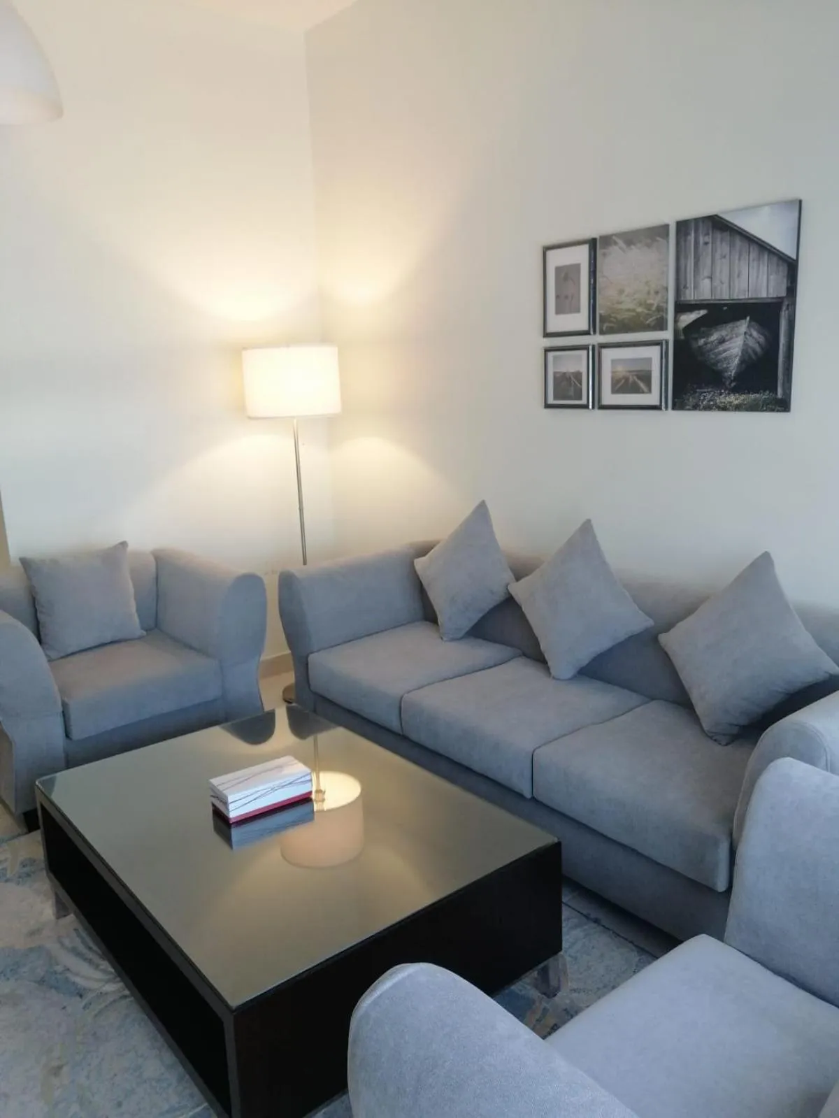 Seating area in Kuwait Residence