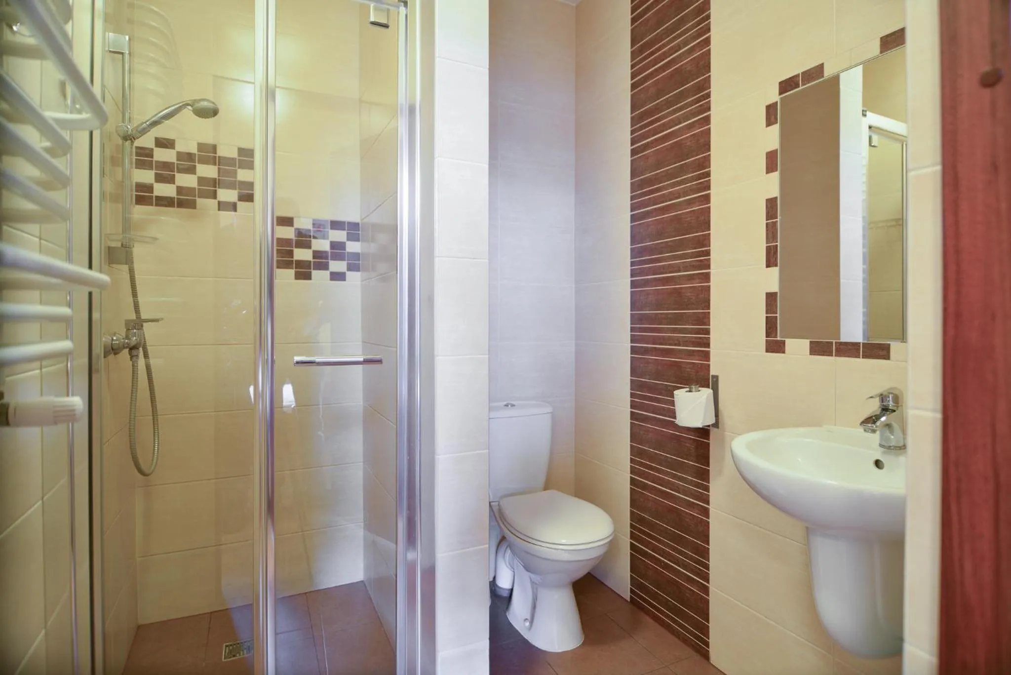 Bathroom in Dom Turysty PTTK w Bielsku - Białej