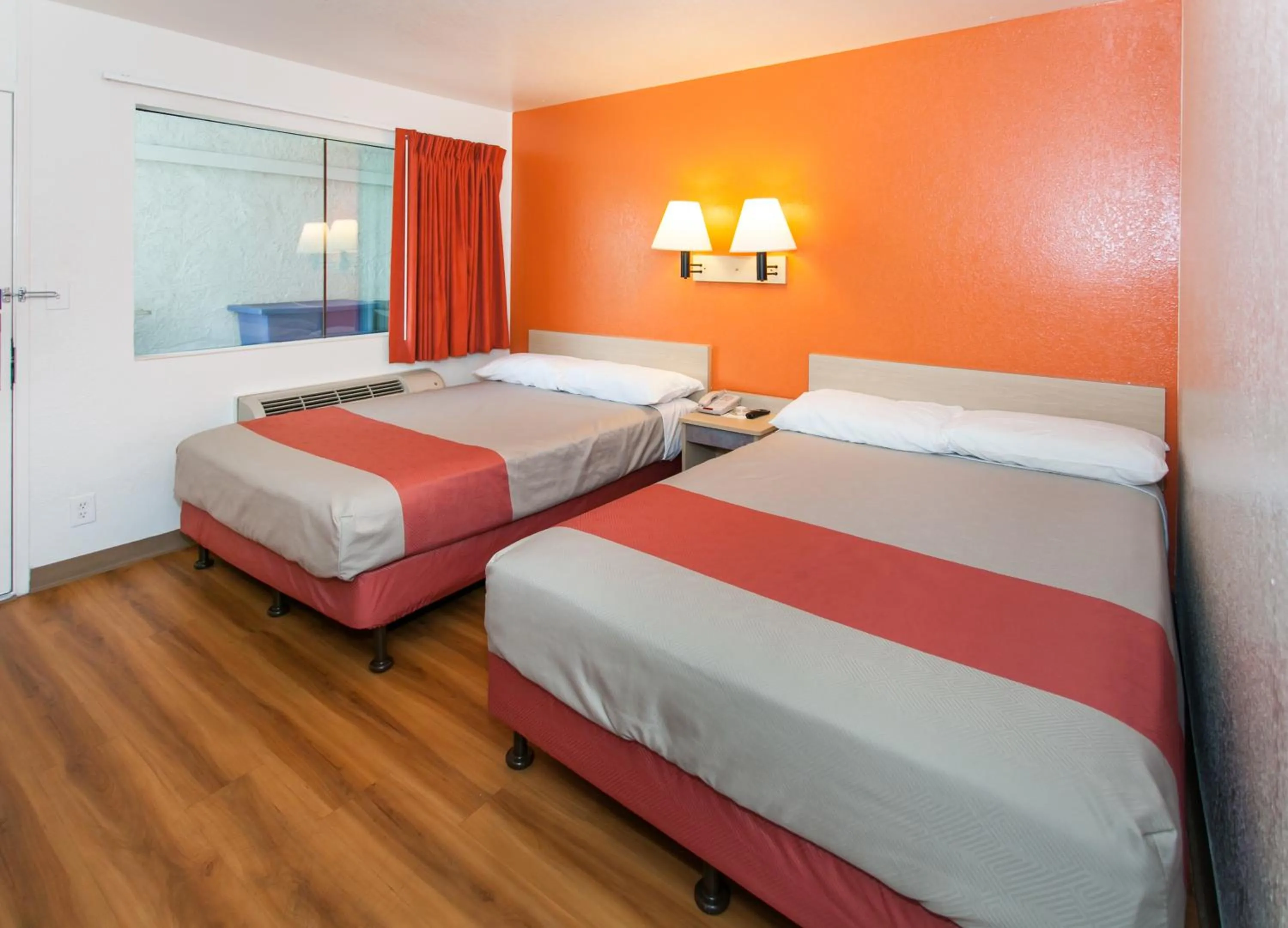 Bed in Motel 6-Rosemead, CA - Los Angeles