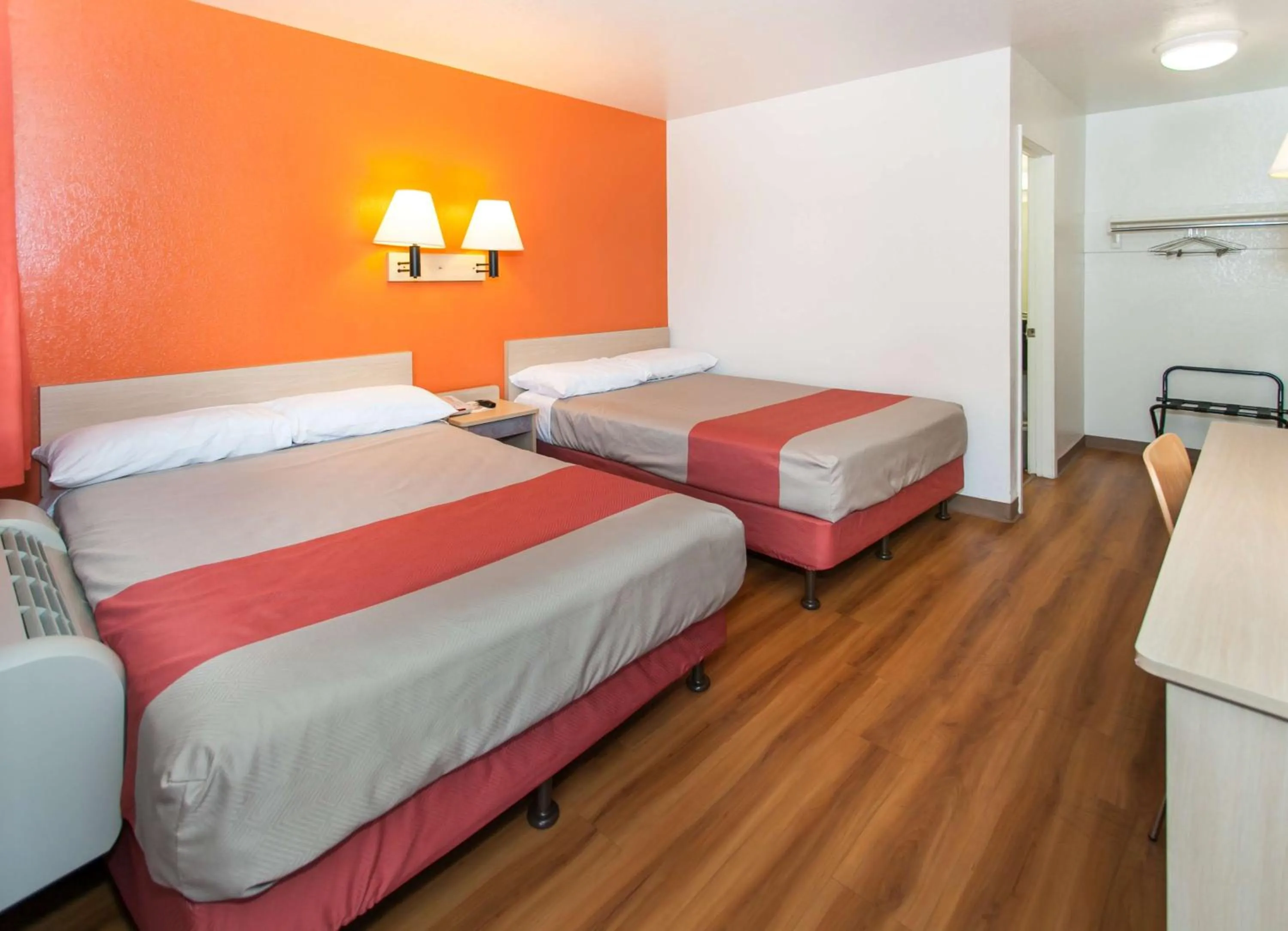 Seating area, Bed in Motel 6-Rosemead, CA - Los Angeles