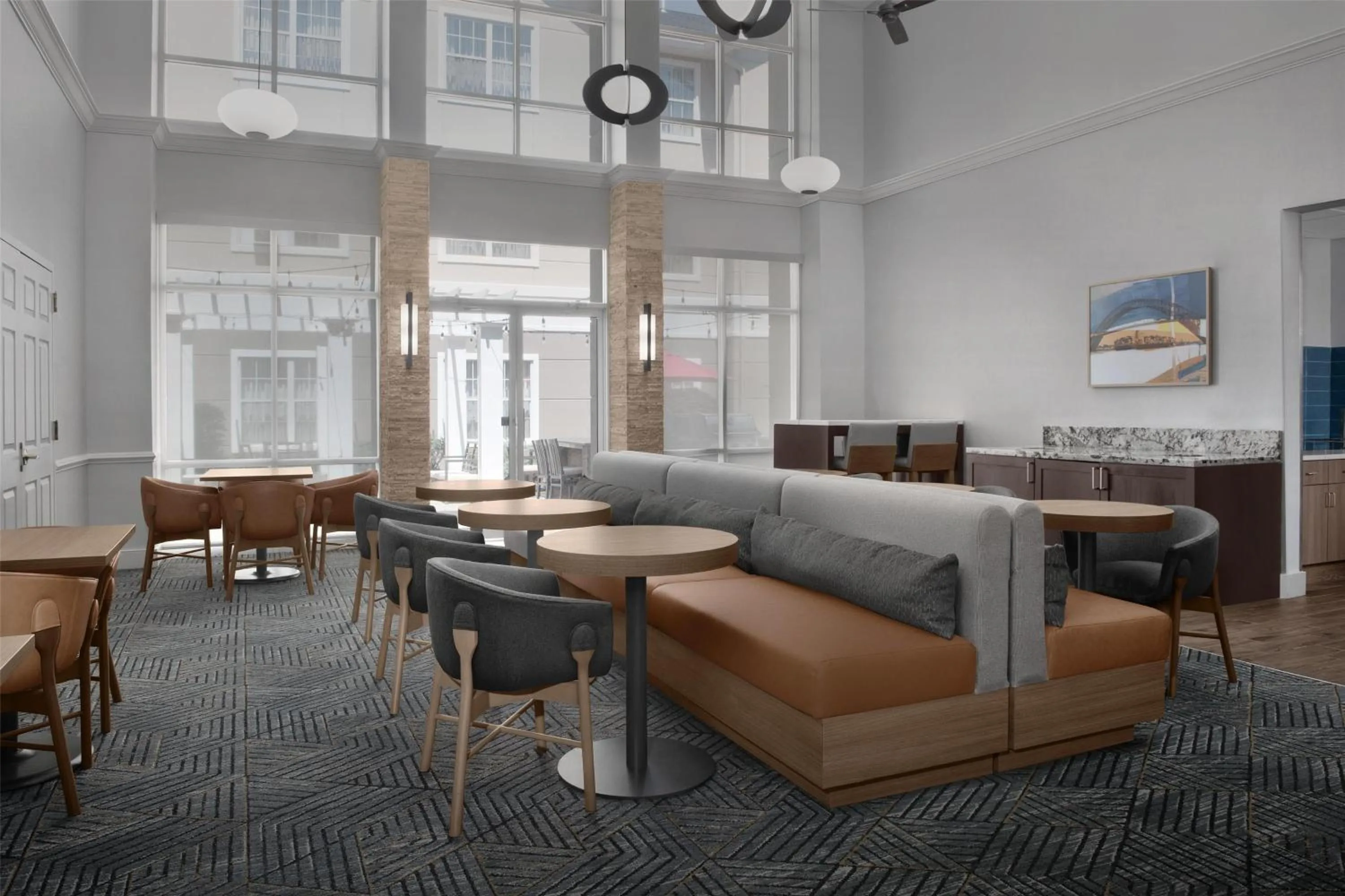 Breakfast in Homewood Suites by Hilton Newark-Cranford