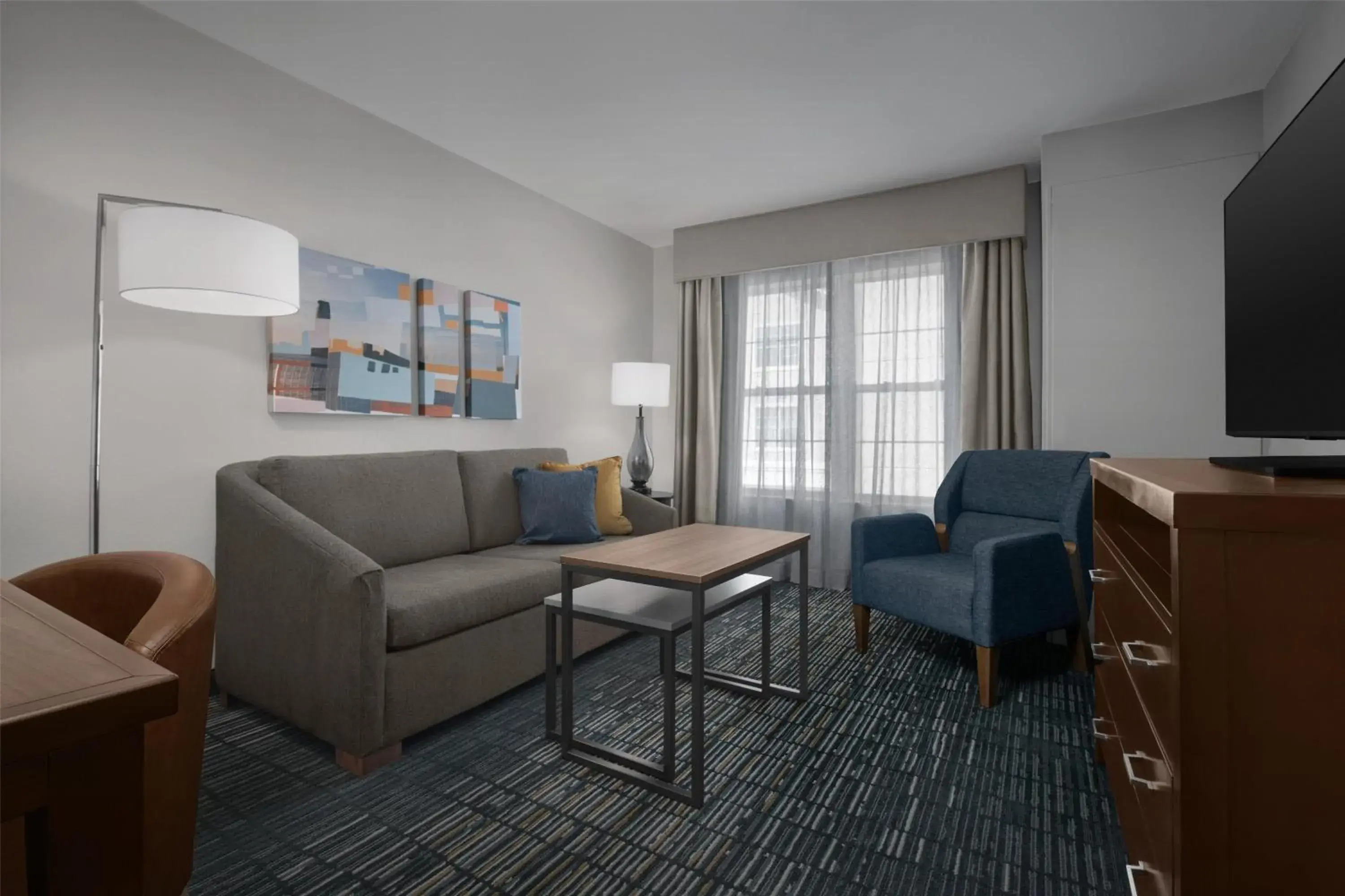 King Suite - Mobility Access/Non-Smoking in Homewood Suites by Hilton Newark-Cranford King Suite - Mobility Access/Non-Smoking in Homewood Suites by Hilton Newark-Cranford