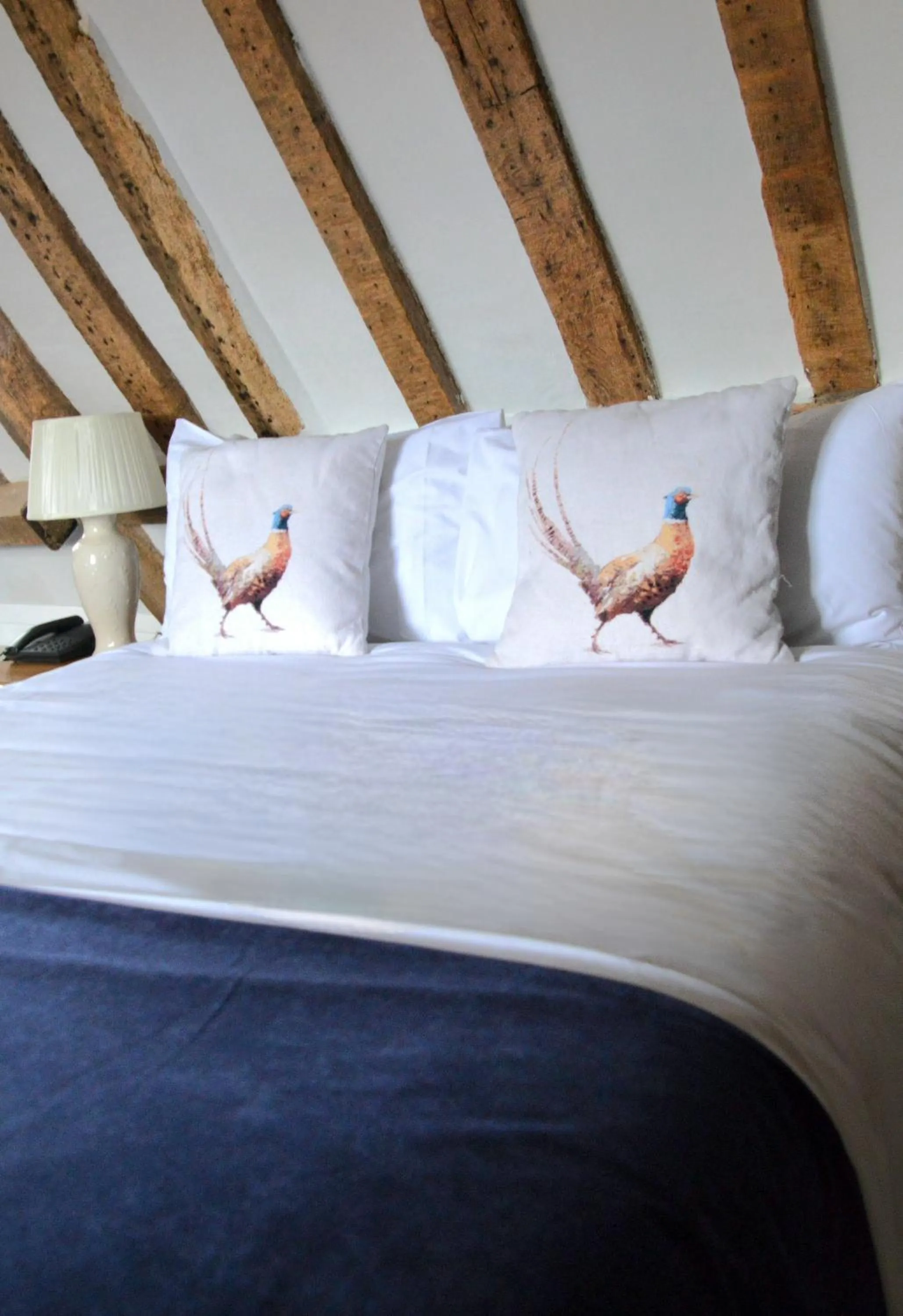 Bed in The Old Ram Coaching Inn