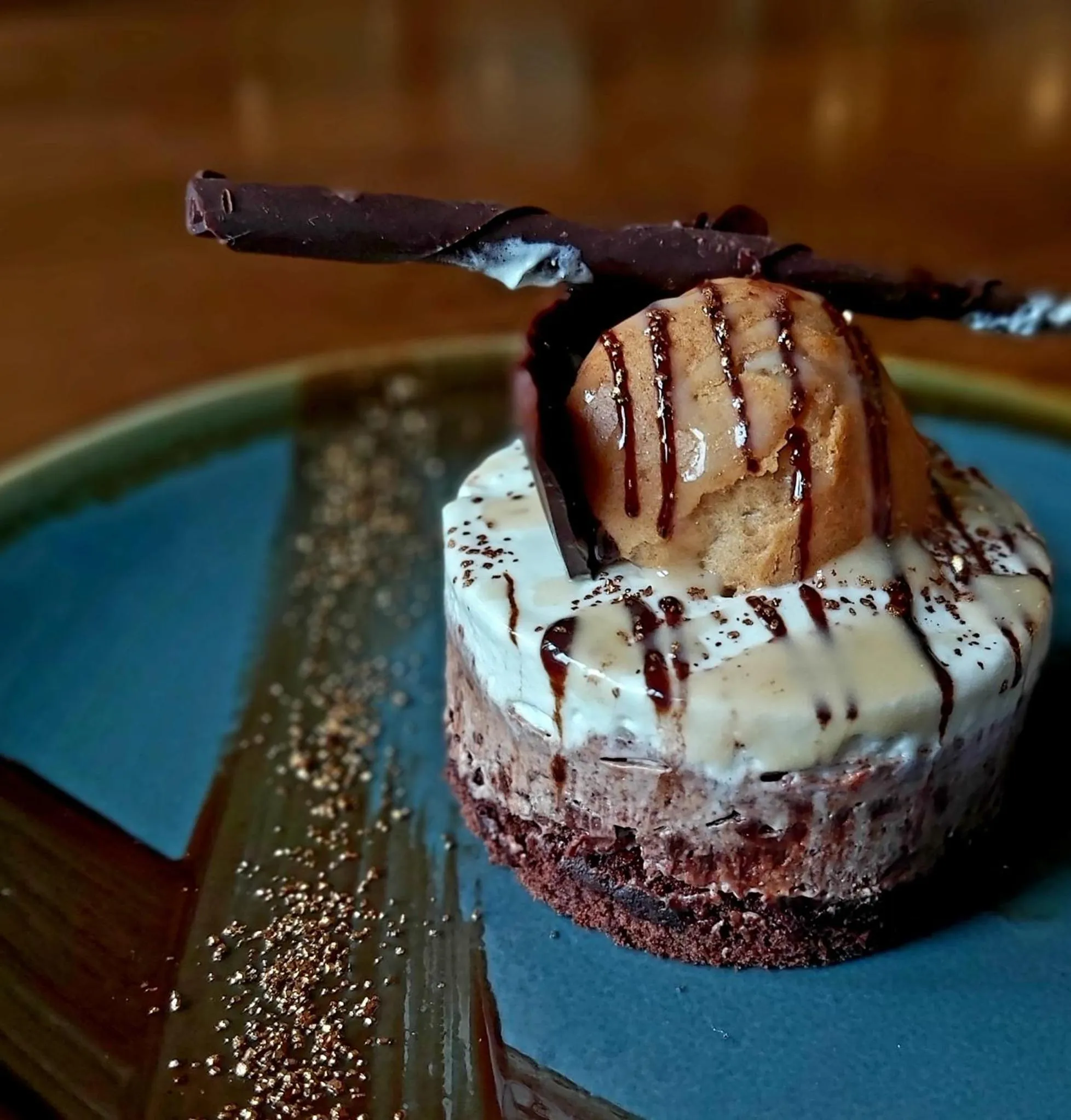Food close-up in The Old Ram Coaching Inn
