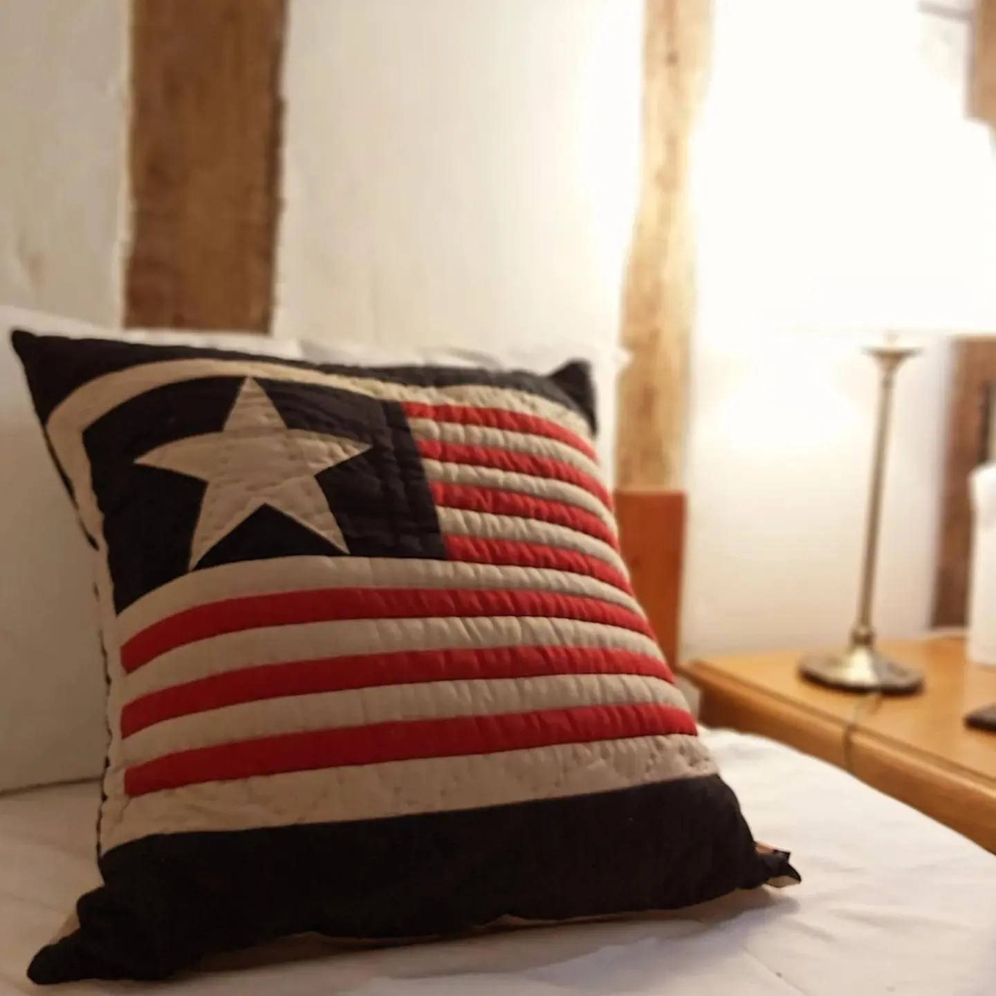 Bed in The Old Ram Coaching Inn