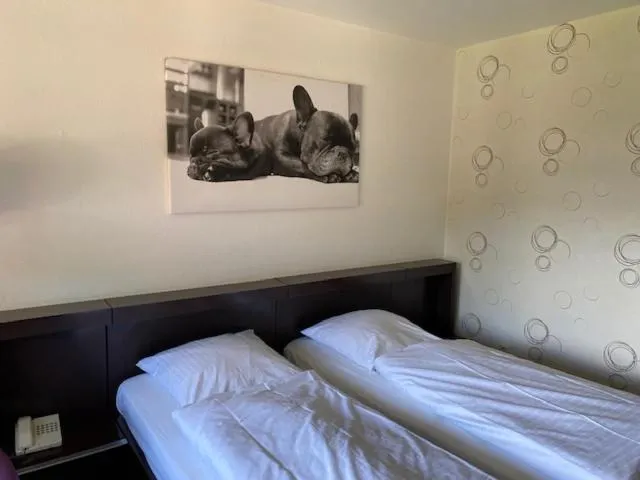 Bed in Hotel Tanneneck