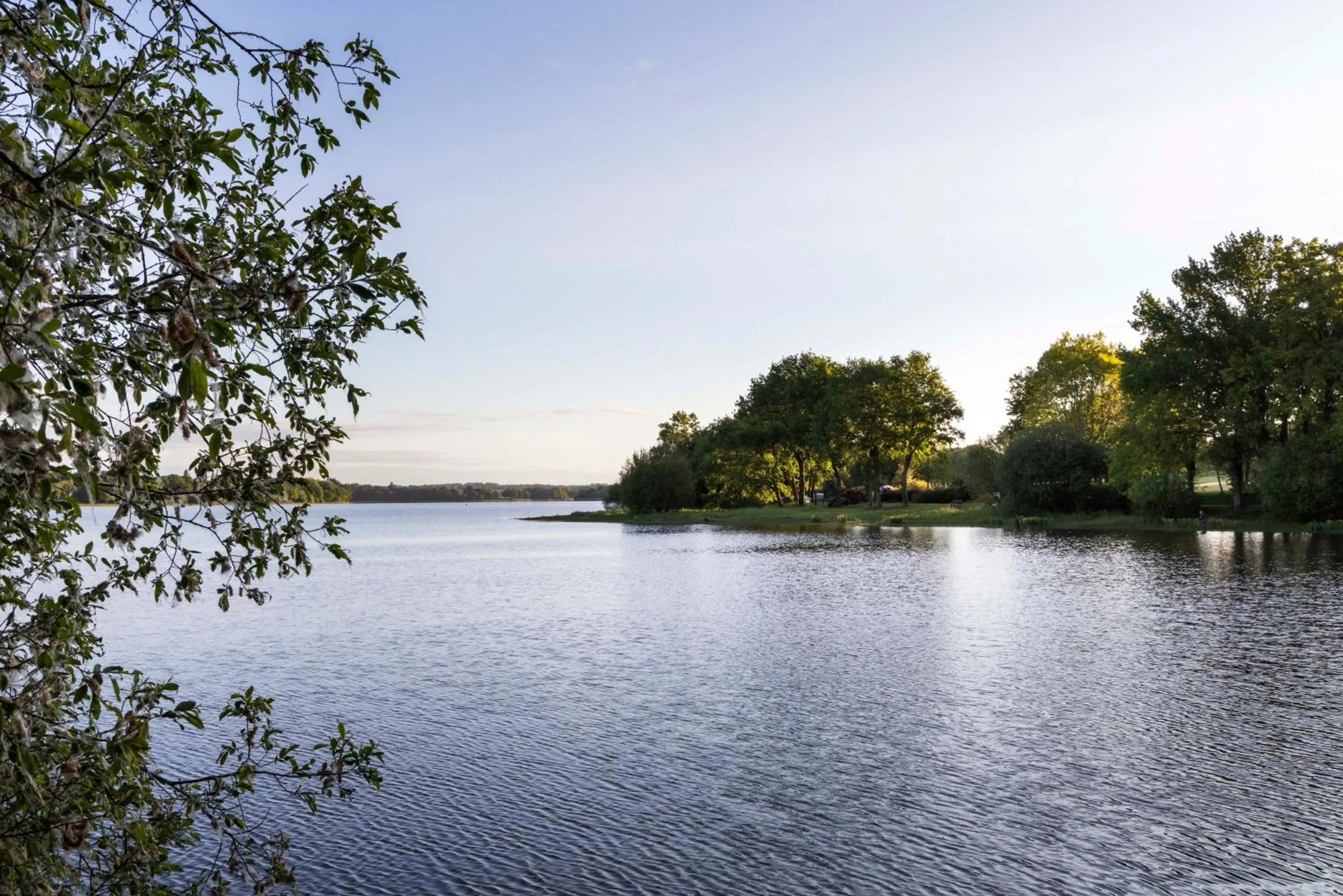 Lake view in Hôtel Lancelot & Spa - Domaine du Roi Arthur