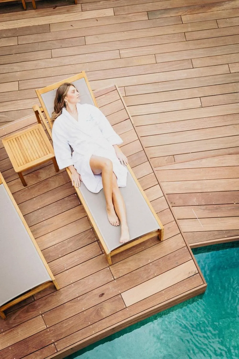 Spa and wellness centre/facilities in Hôtel Lancelot & Spa - Domaine du Roi Arthur