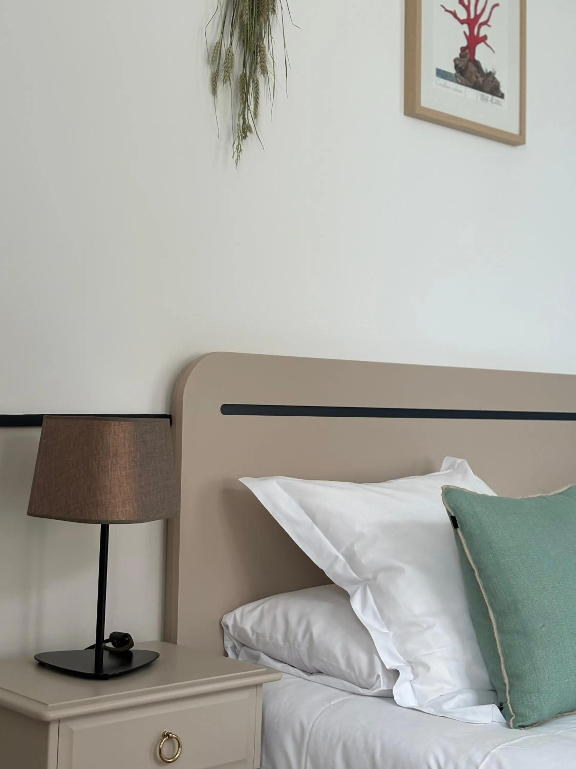 Bed in Hôtel De La Marine