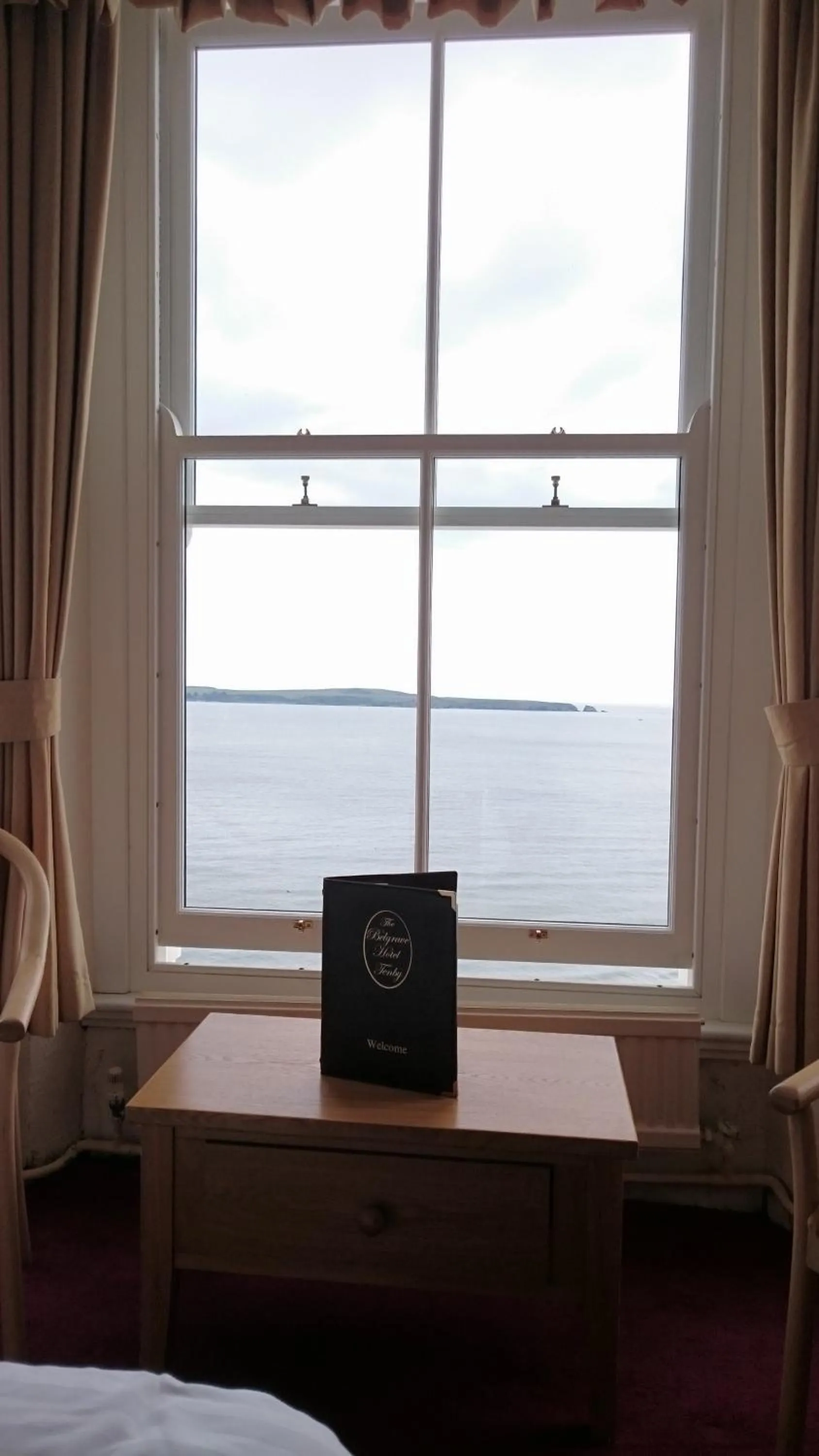 Bedroom, Bed in The Belgrave Hotel Tenby