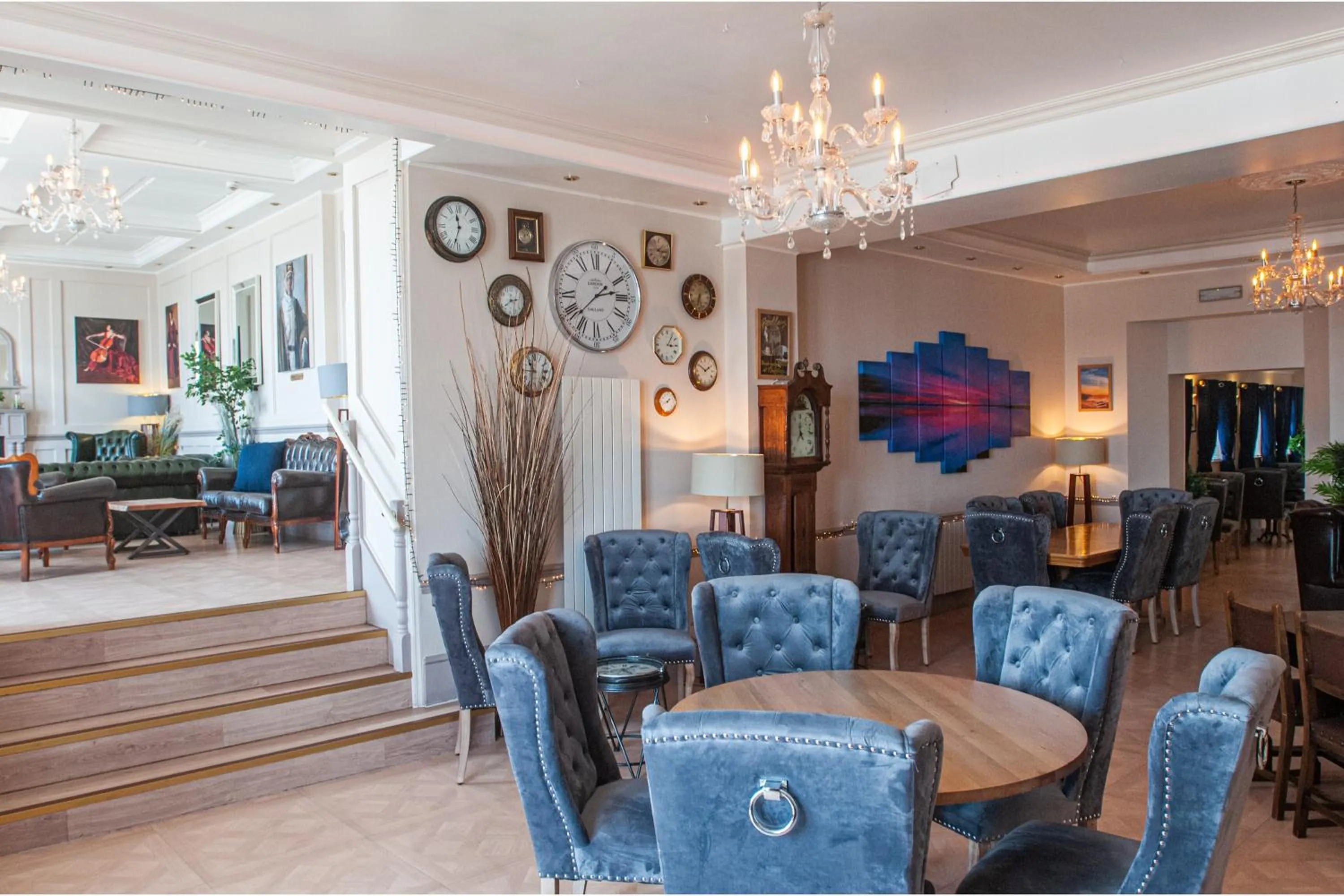 Lobby or reception in The Belgrave Hotel Tenby