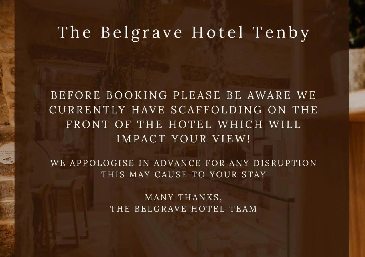 Property building in The Belgrave Hotel Tenby