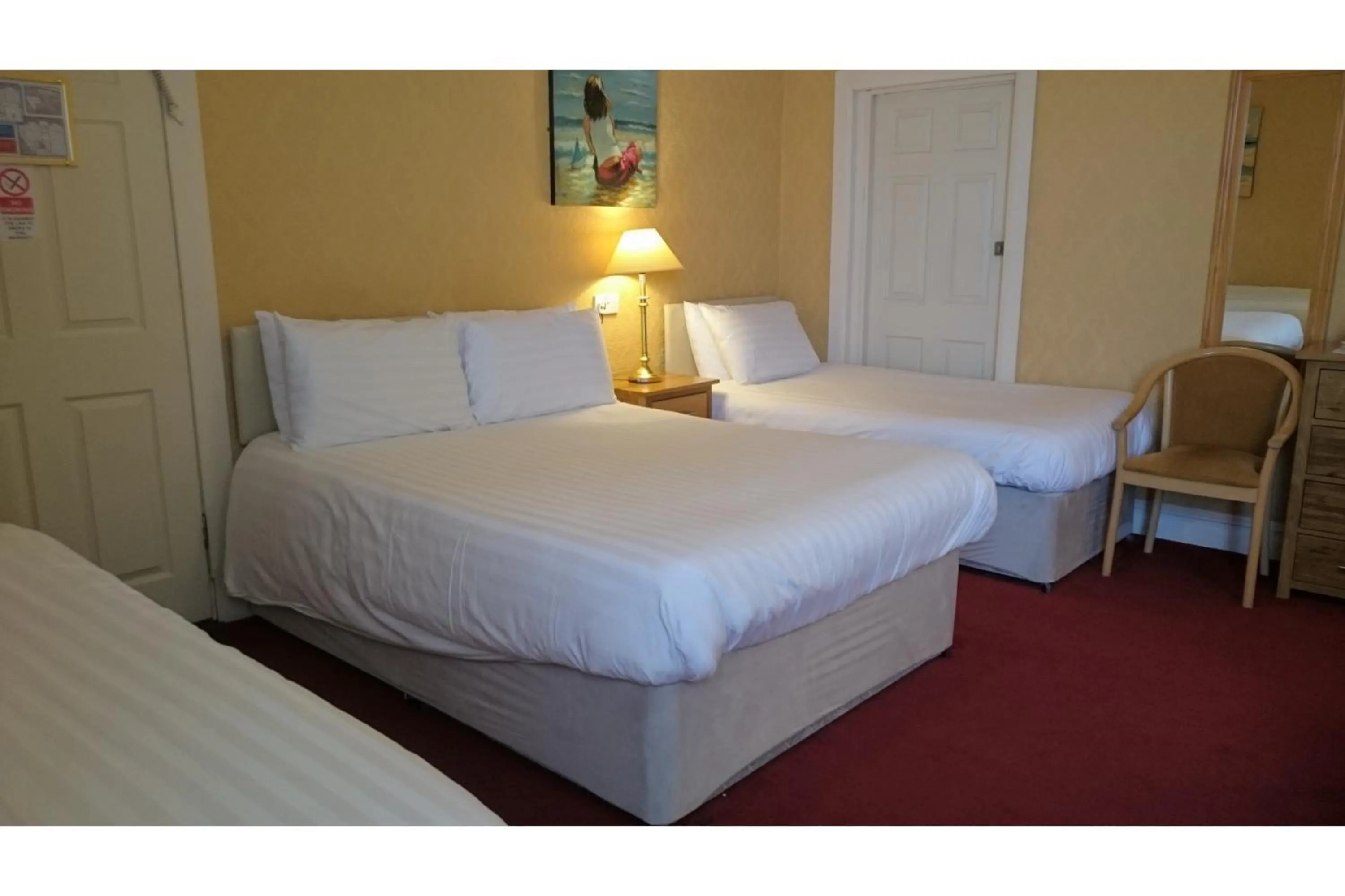 Bedroom, Bed in The Belgrave Hotel Tenby